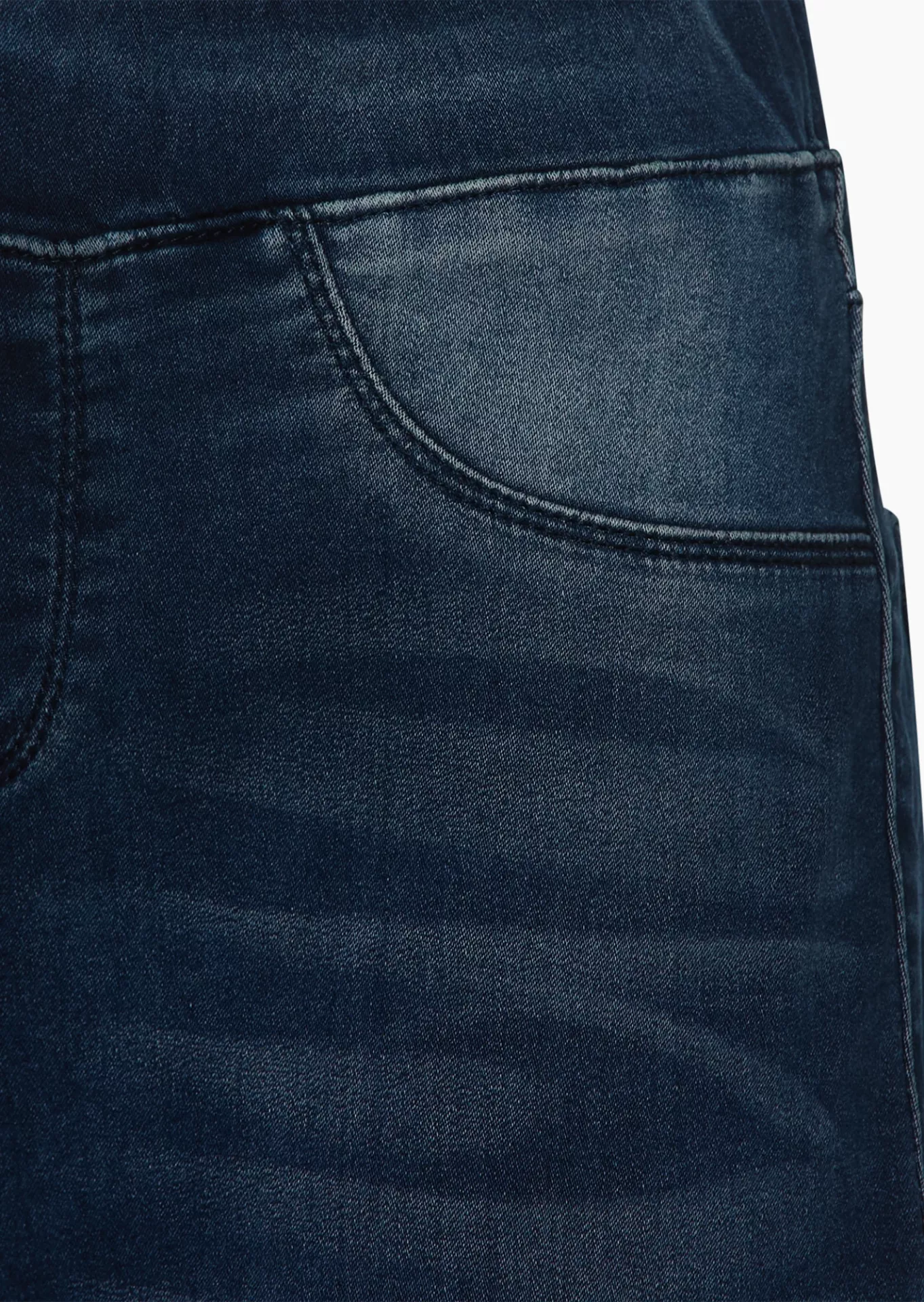 Jeggings mit Bootcut, blue black denim