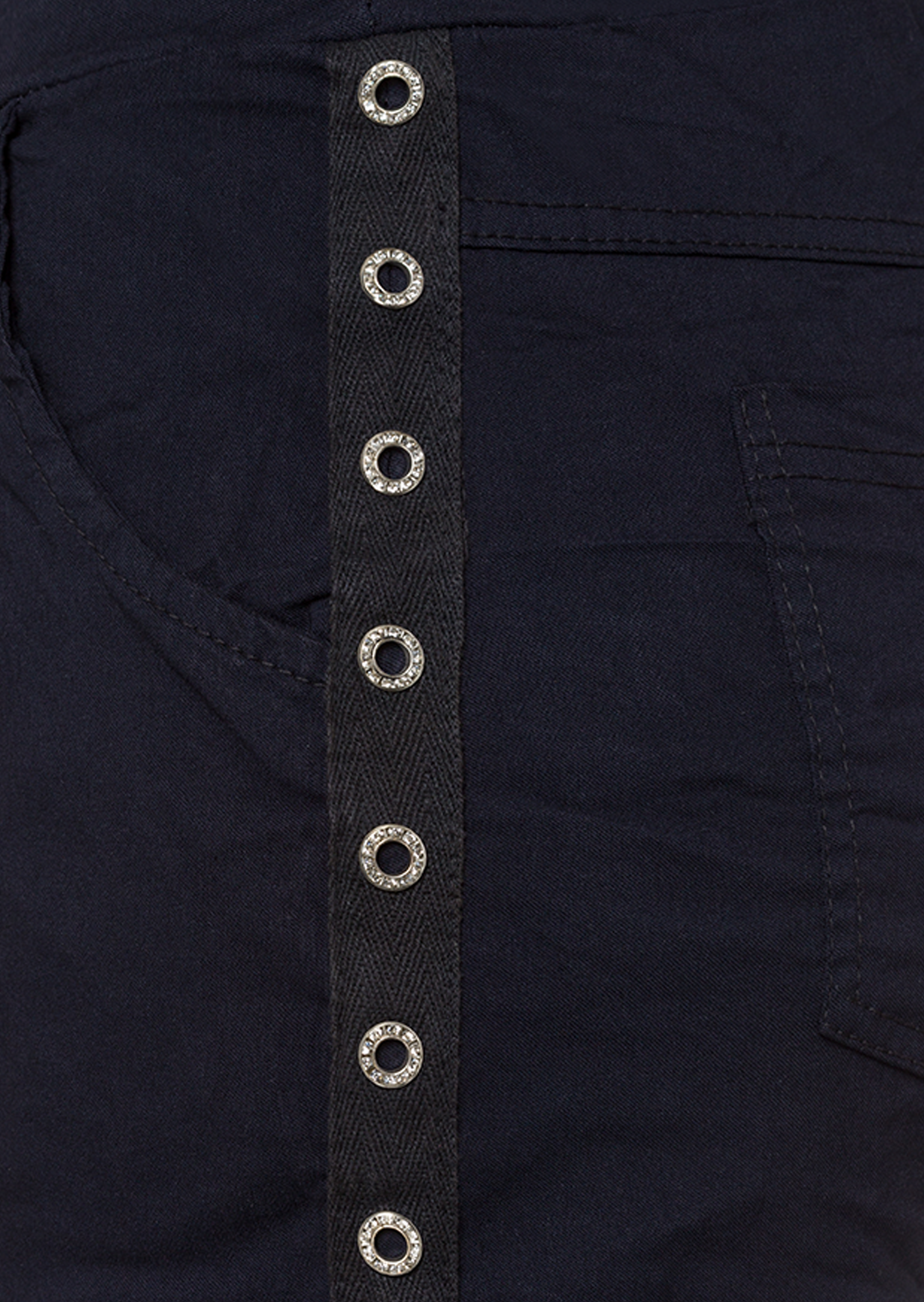 Joggpants mit Galonstreifen, navy