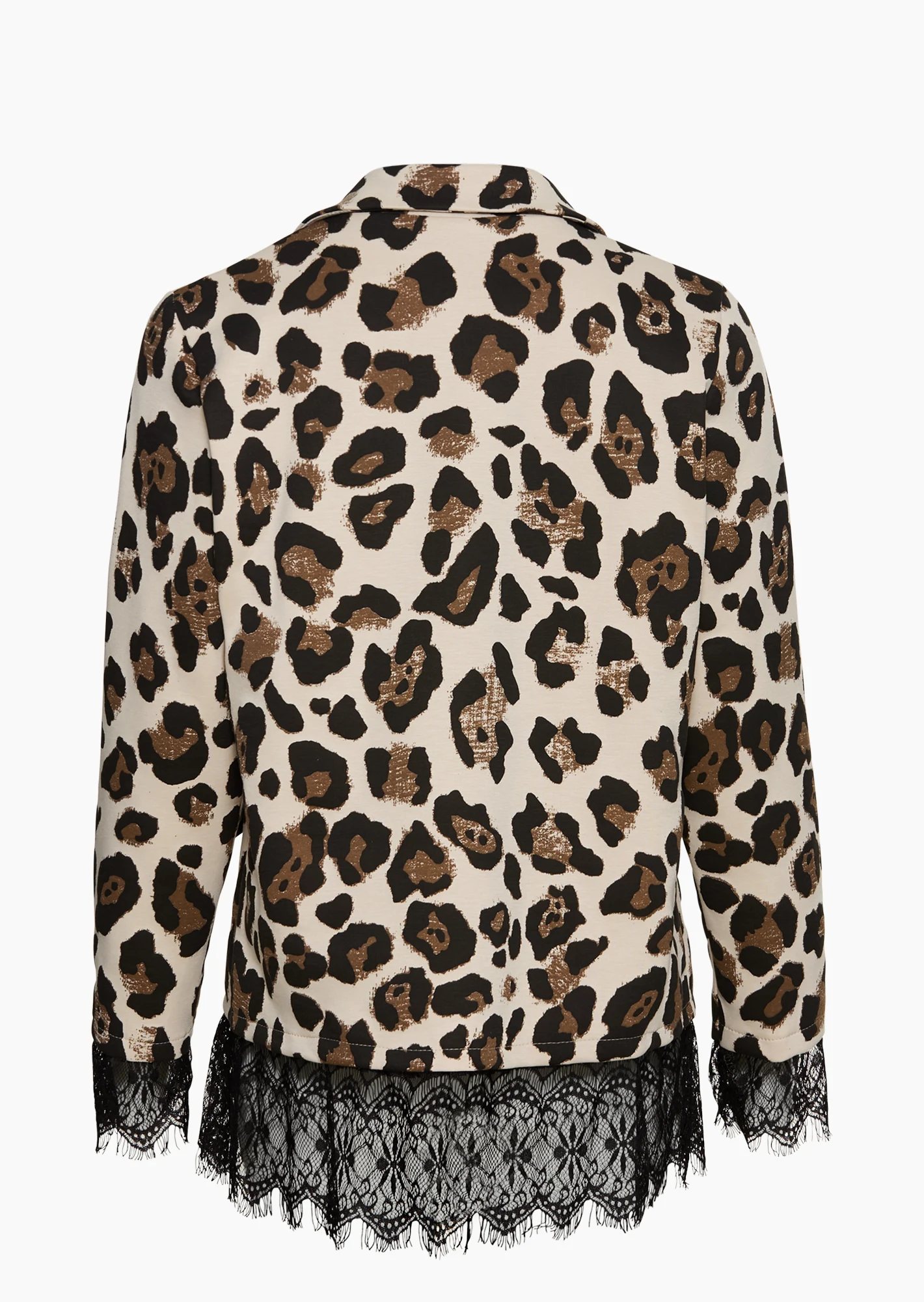 eleganter Blazer, schwarz-crema