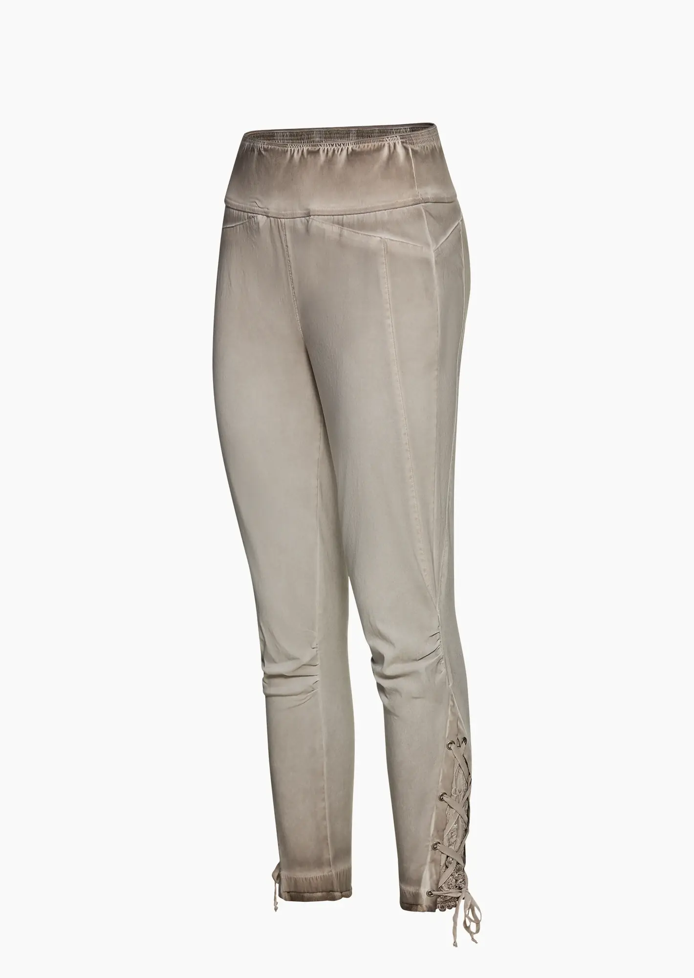 Bengalin-Hose mit verspielten Details, pepper