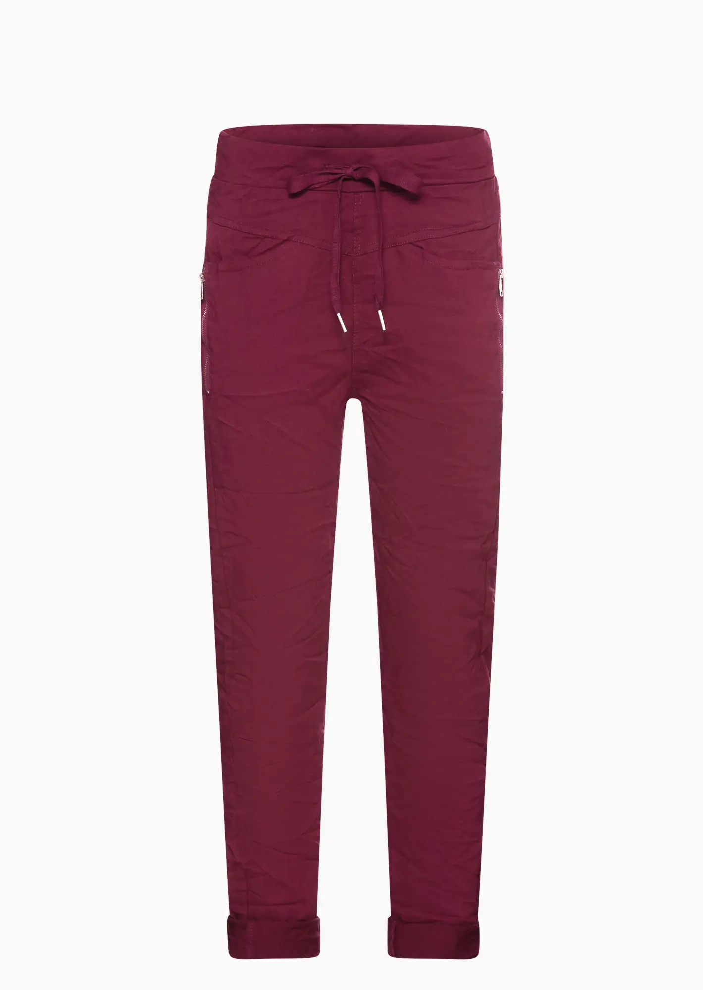 stylische Joggpants, burgund