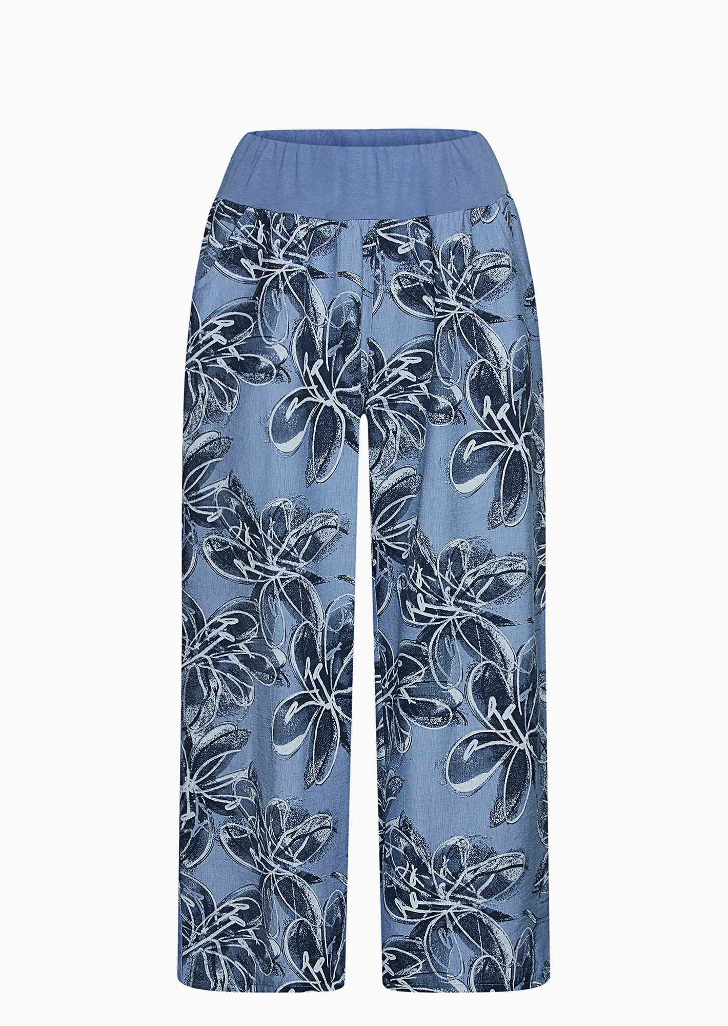 luftige Hose, blau