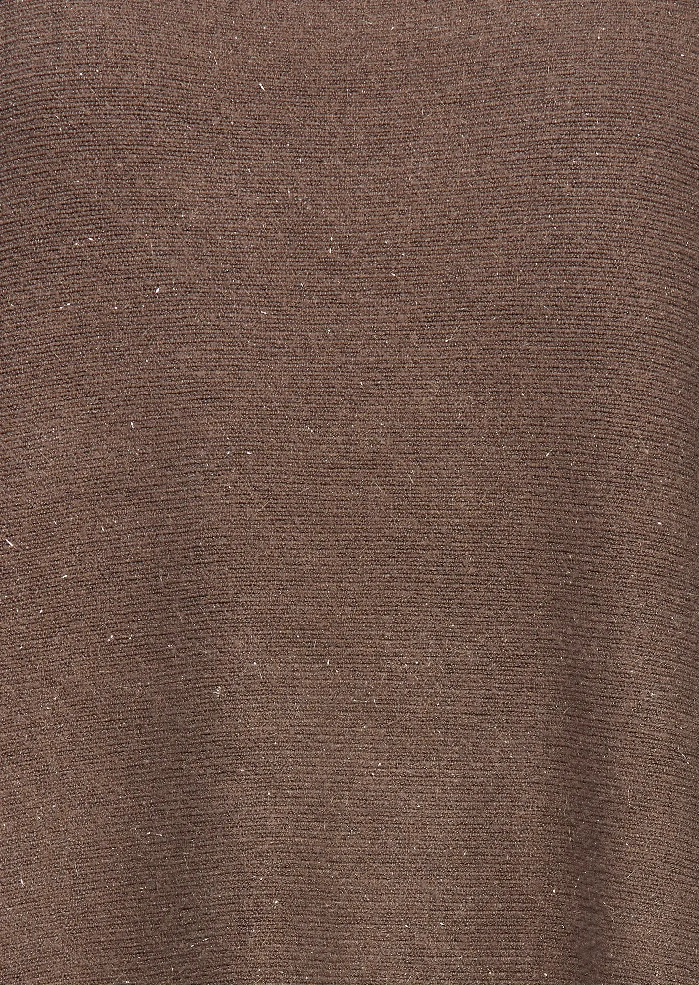 oversized Feinstrickpullover mit Glitzer, taupe