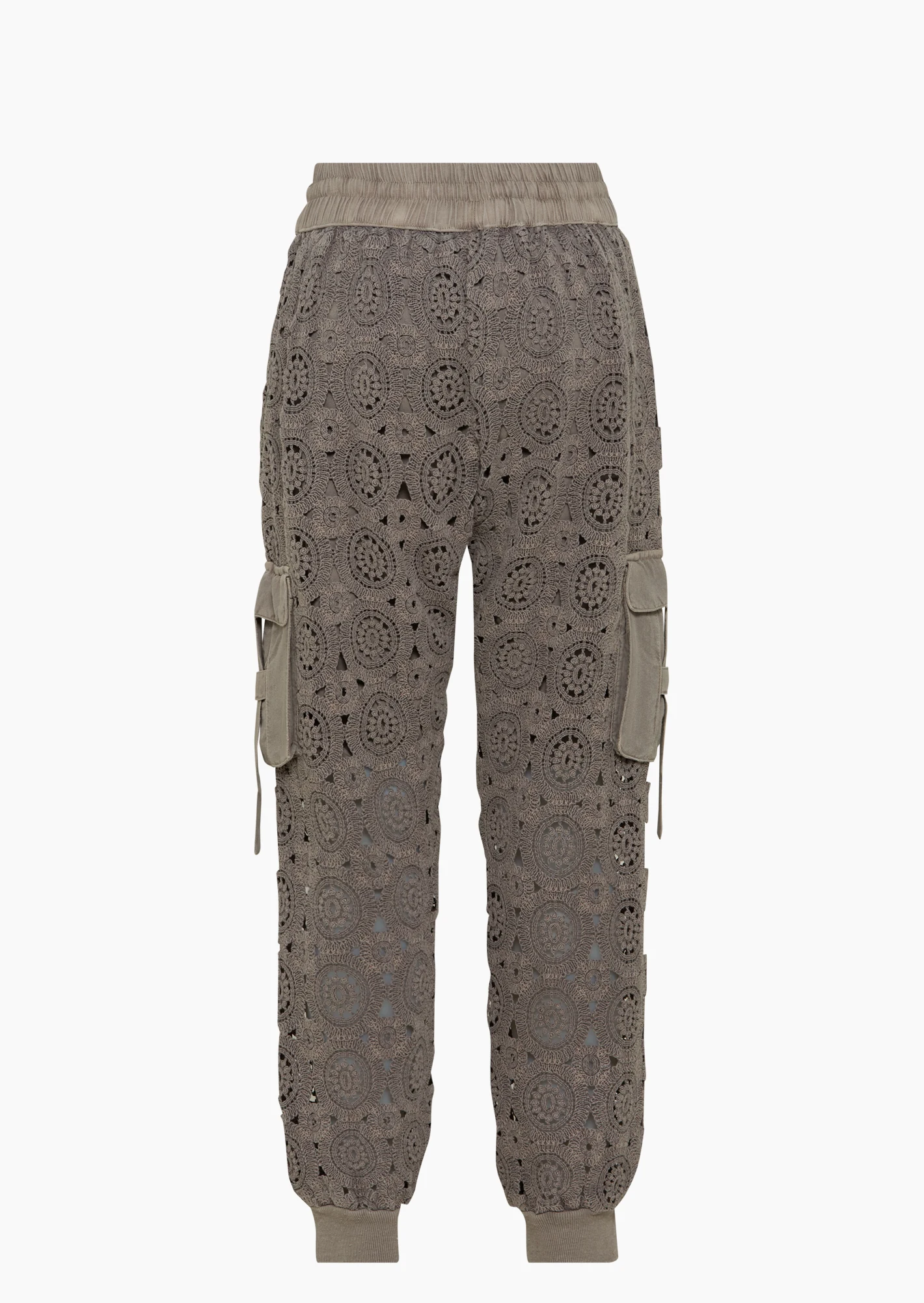 lässige Hose im Alloverhäkeldesign, fango
