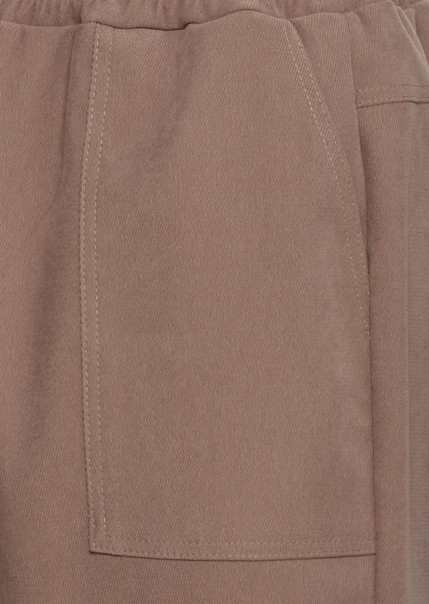 Pants in Cord-Optik, taupe