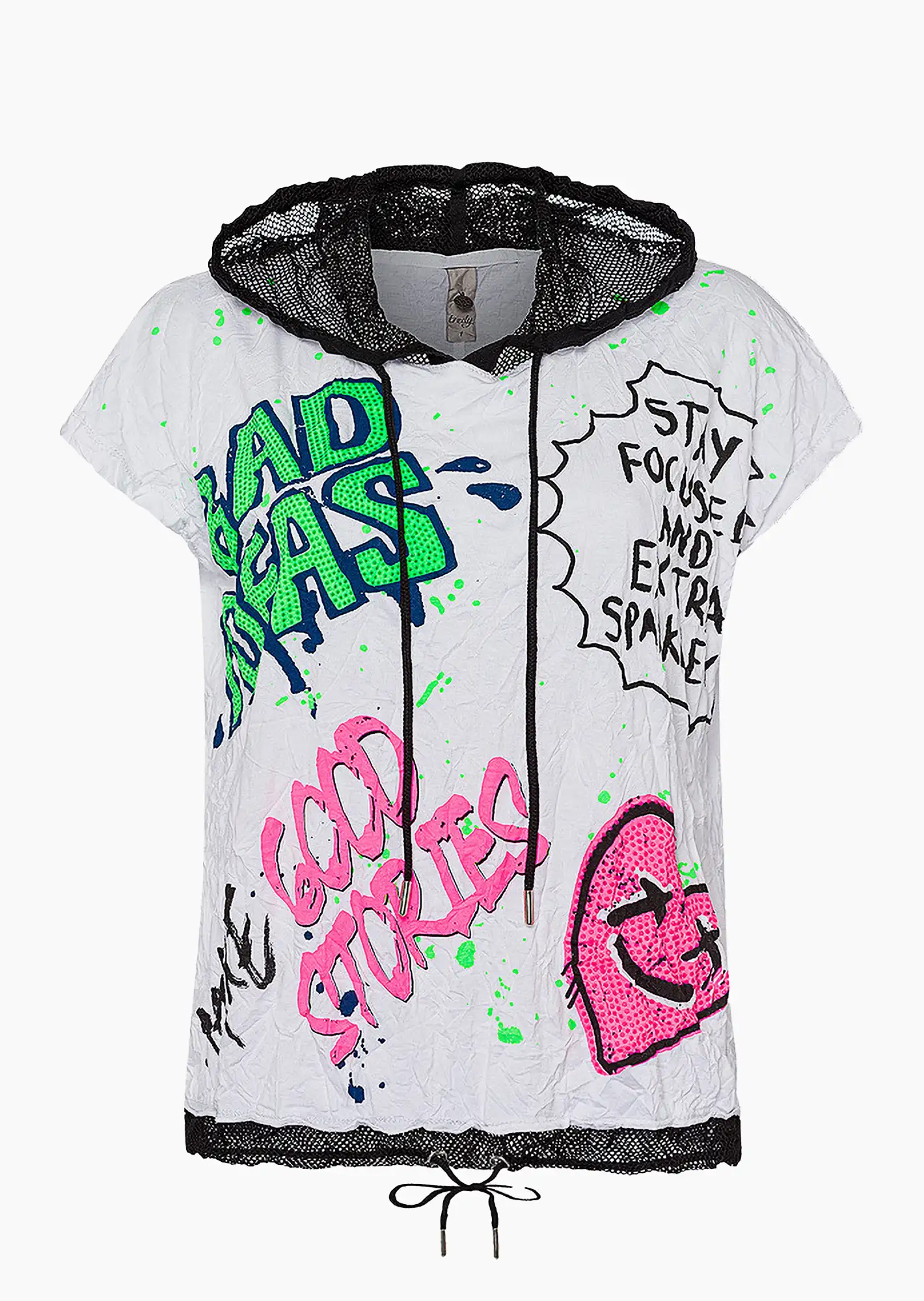 Shirt 'Ideas', weiß
