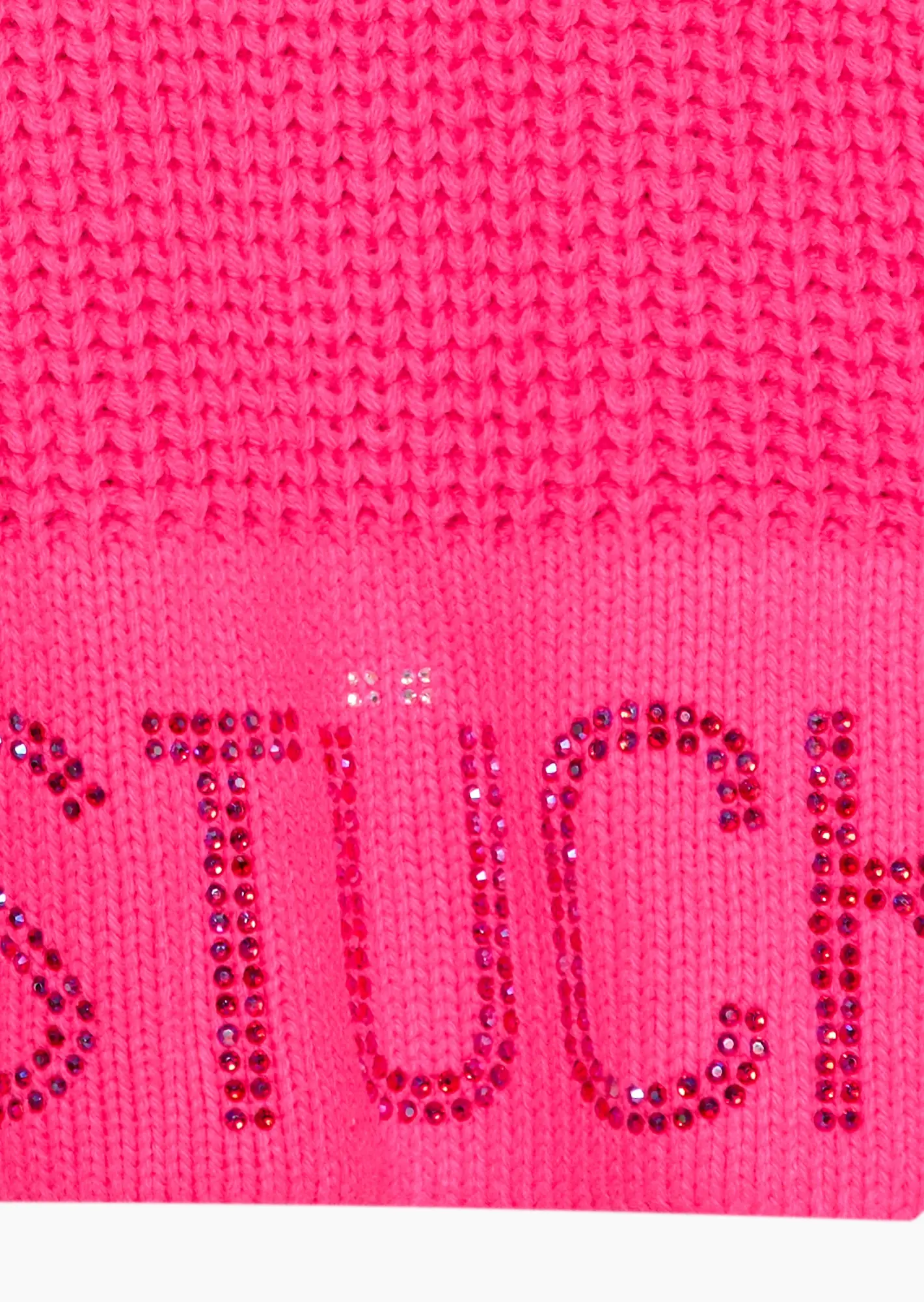 Strickpullover 'Einzelstück', pink