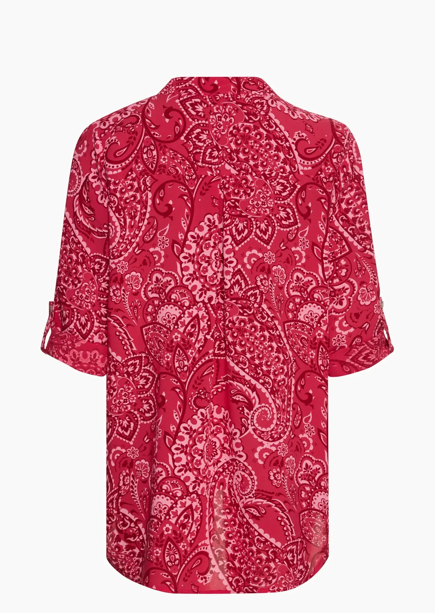 Bluse im Alloverprint, tredyrot