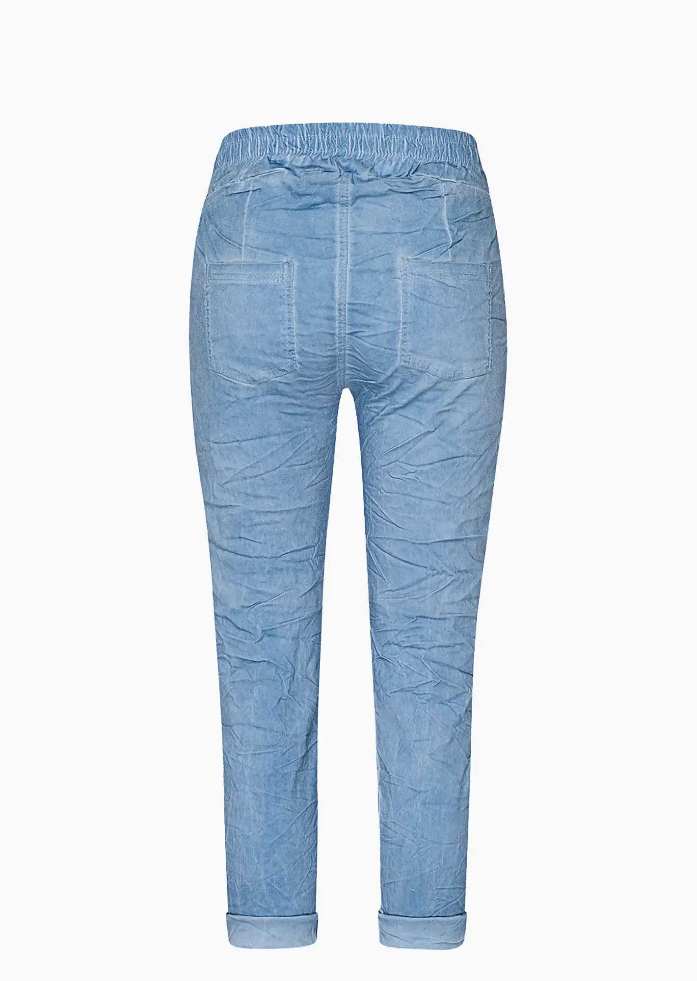 Joggpants mit Knöpfen, blue denim
