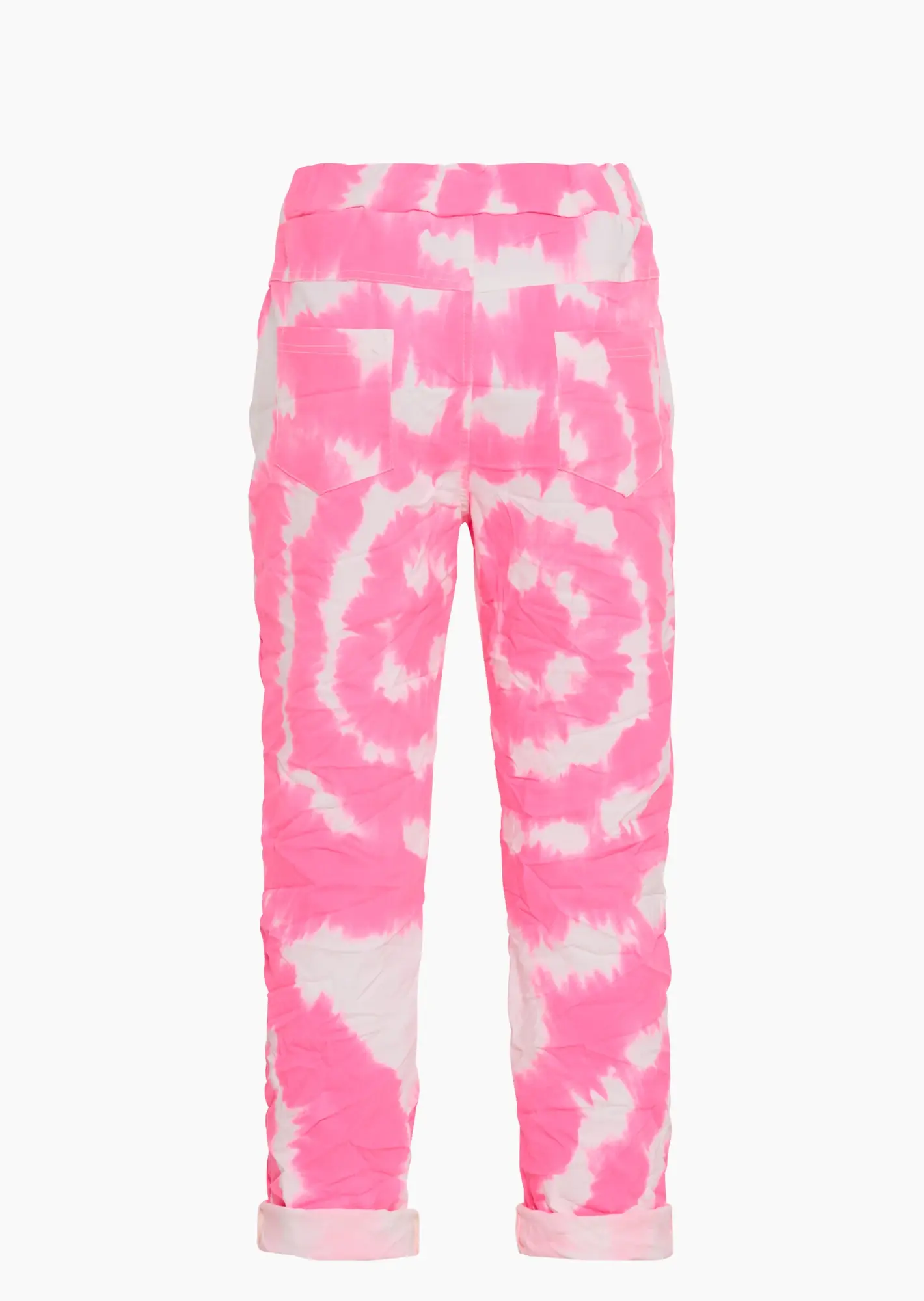 Joggpants im Graffitistyle, neonpink