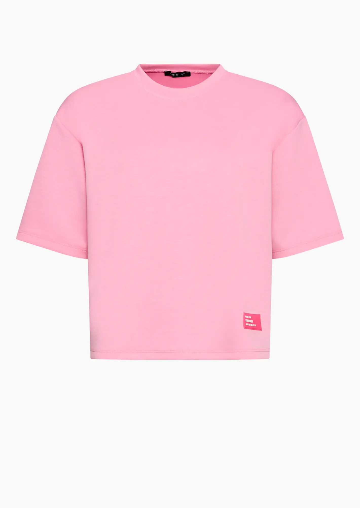 Sweatpullover mit Halbarm, candy