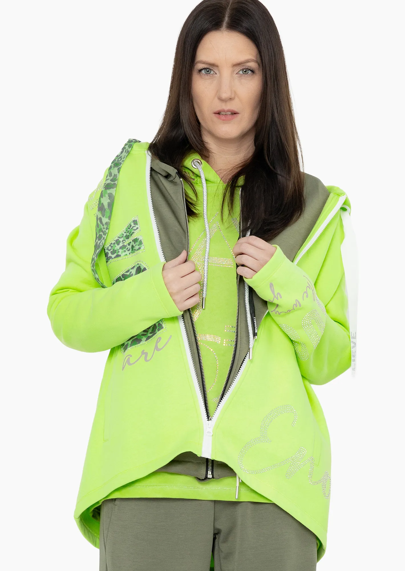 Sweatjacke 'Enough', granny