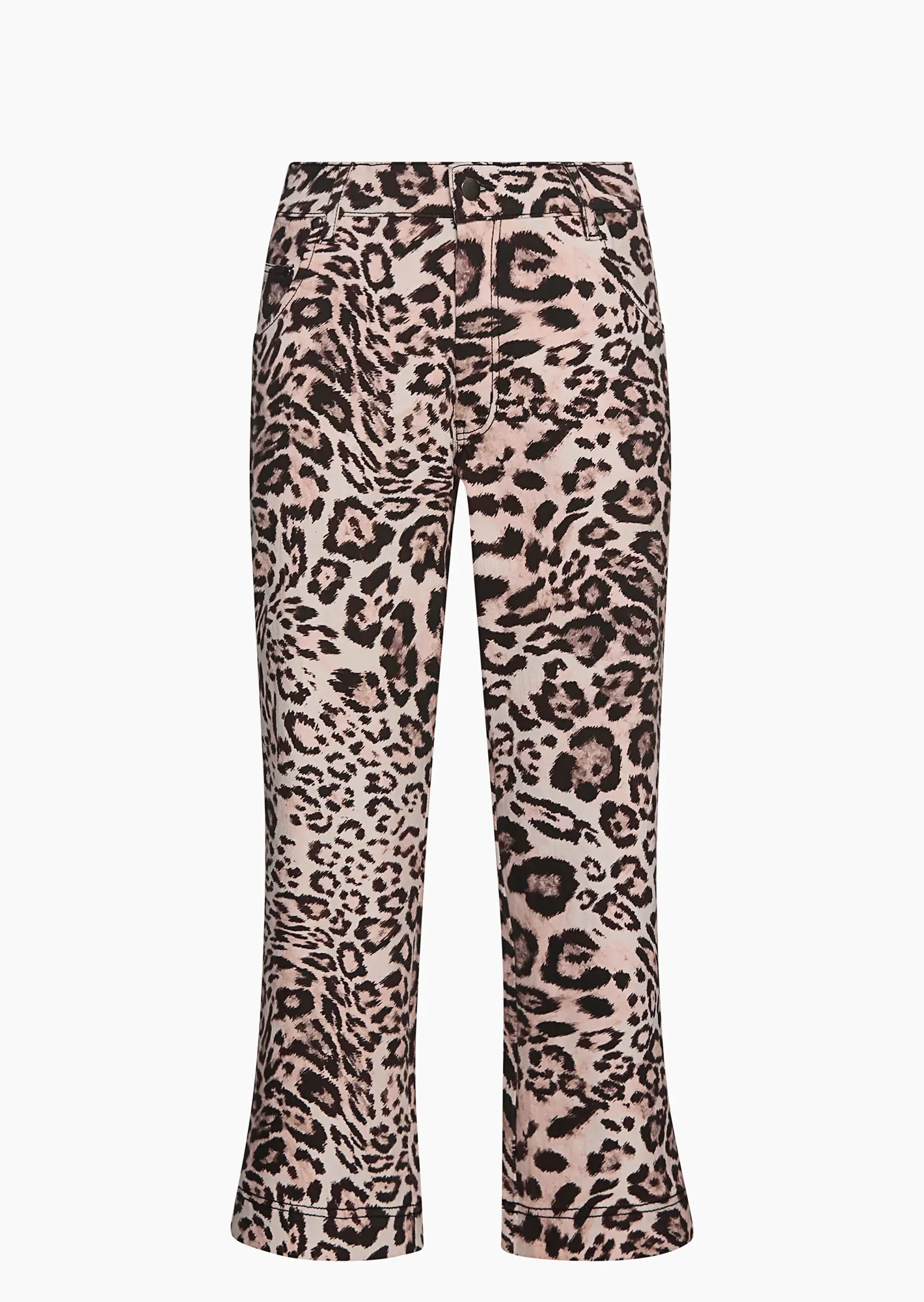 Wide Leg Jeans Leo, rosenholz
