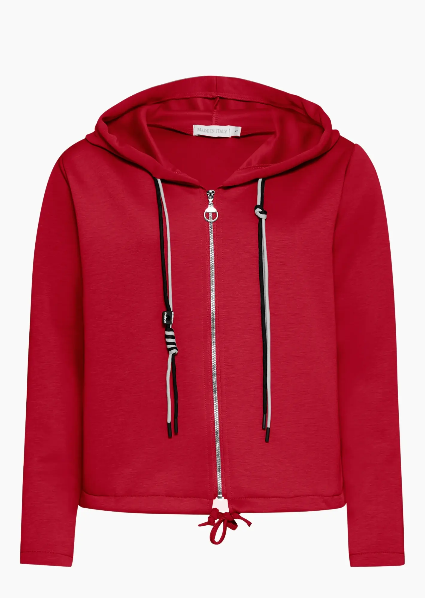 stylische Sweatjacke, tredyrot