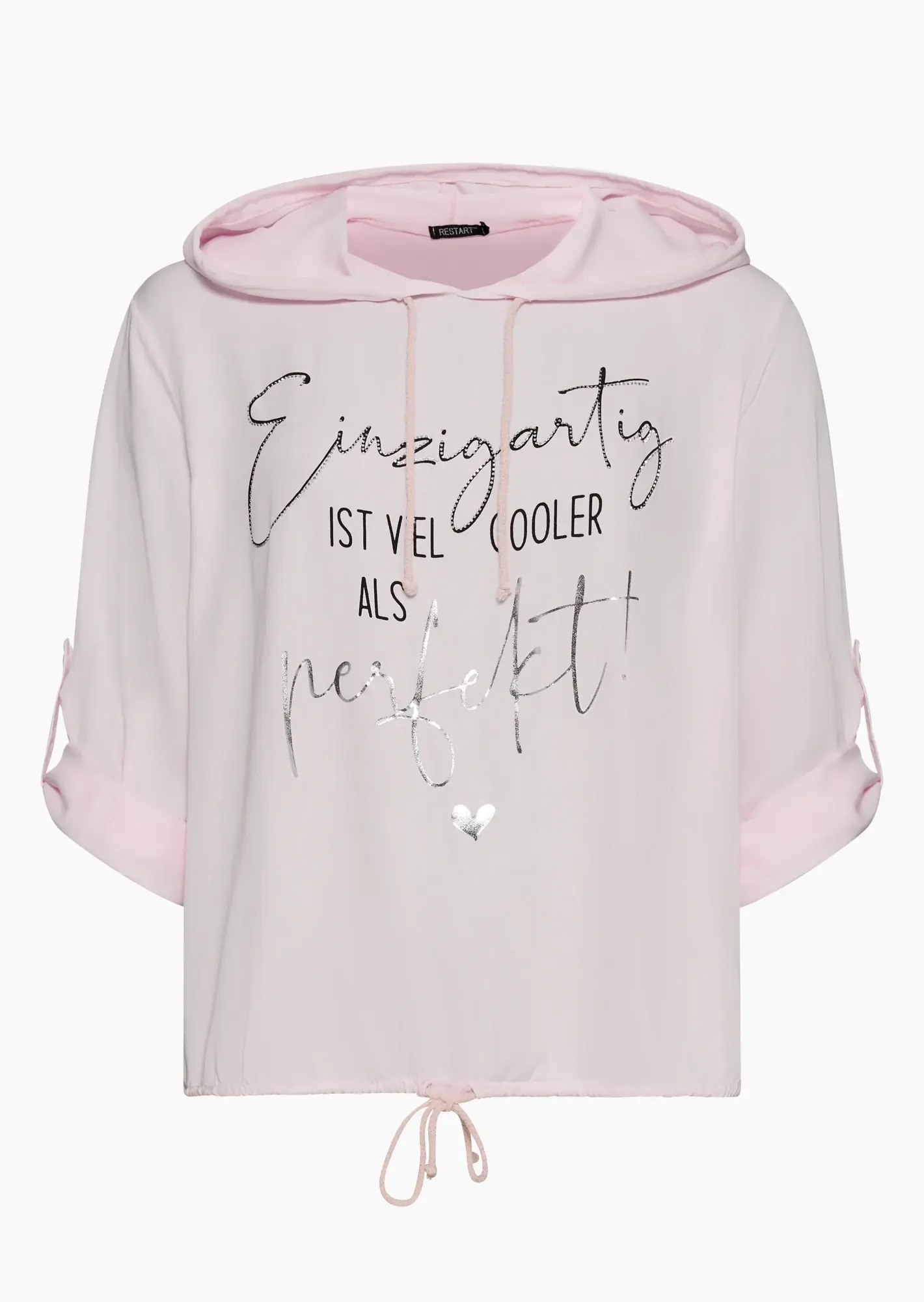 Bluse mit Statement, mandelblüte