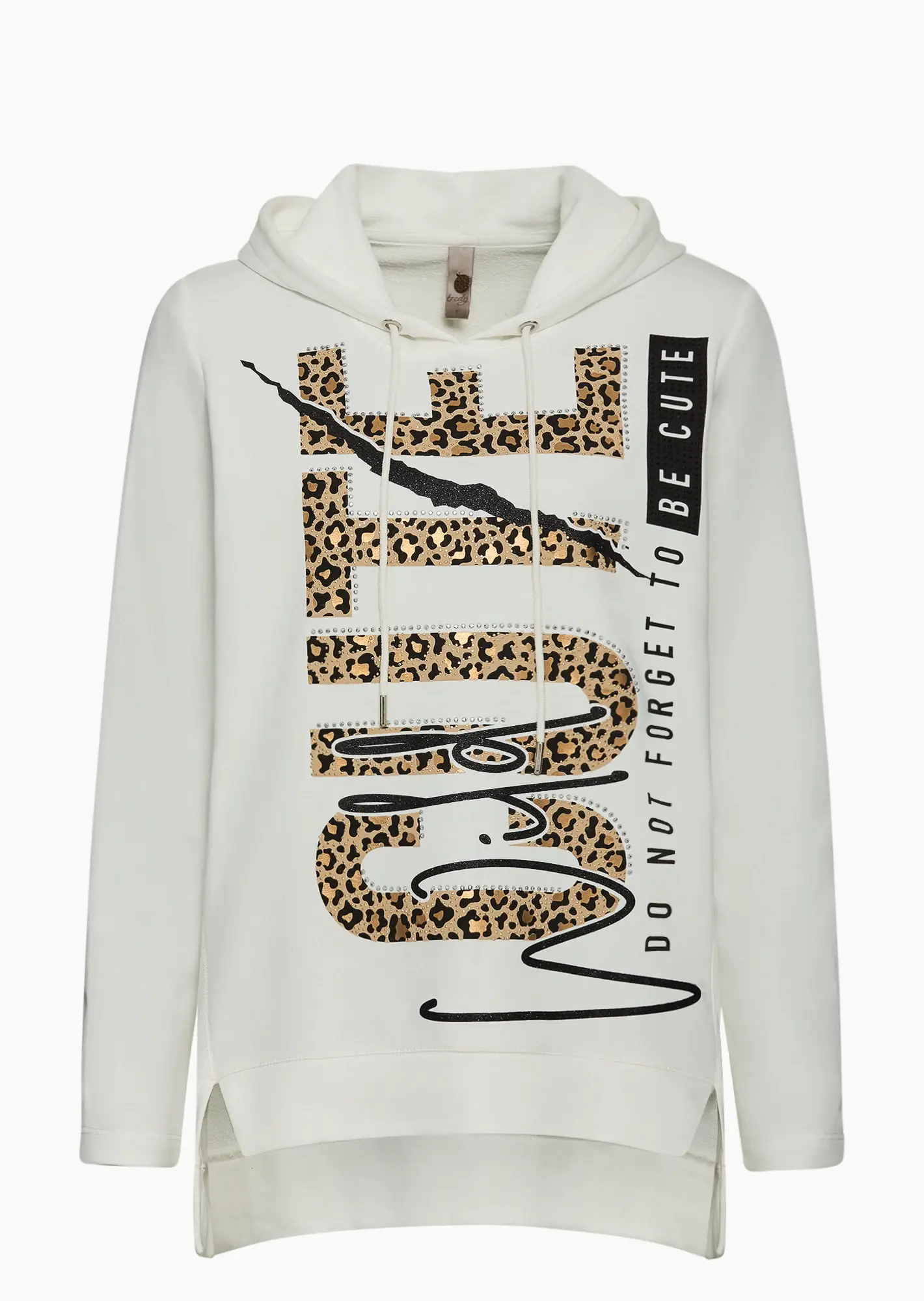 Sweatpullover 'Cute', offwhite