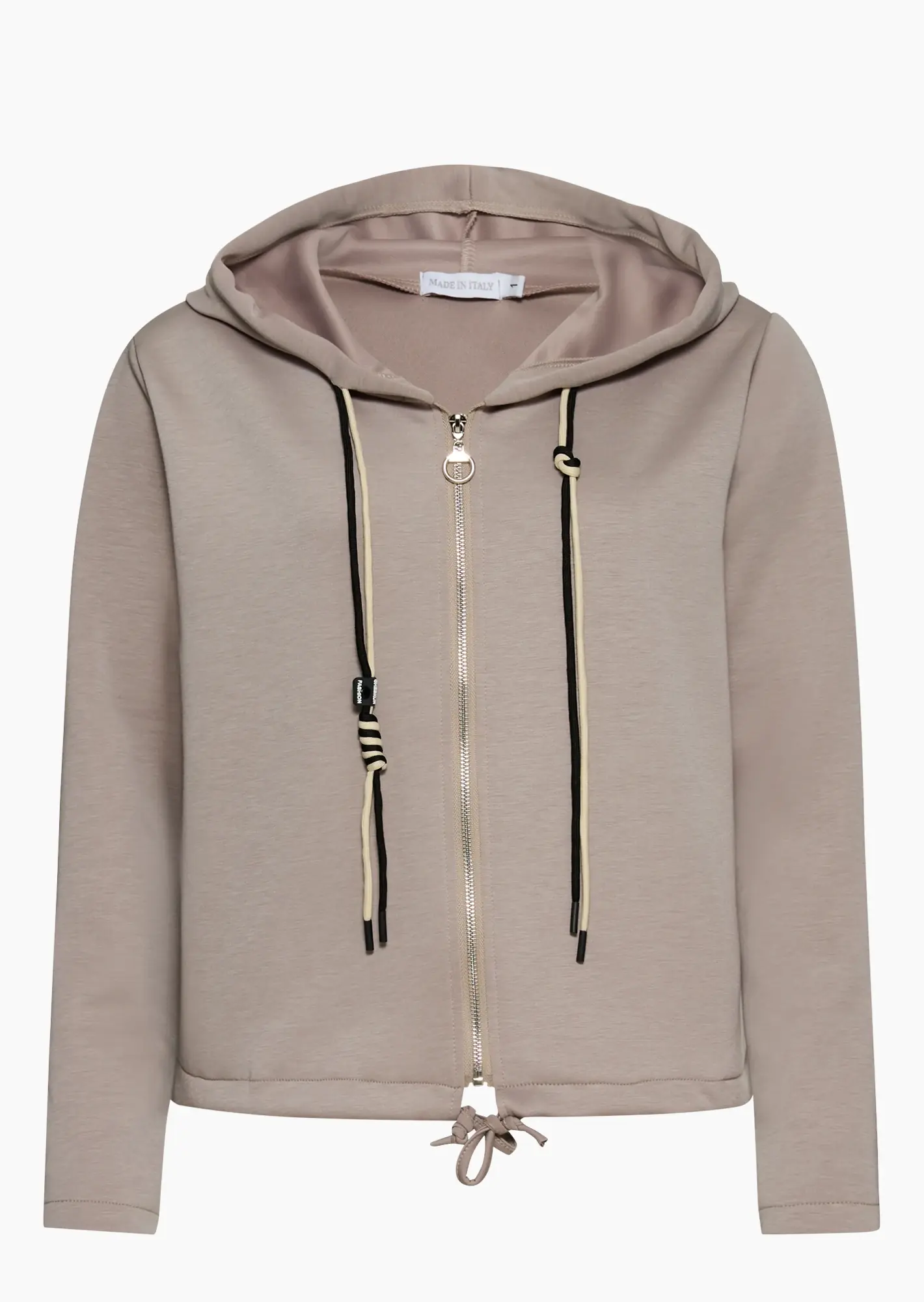 stylische Sweatjacke, pepper