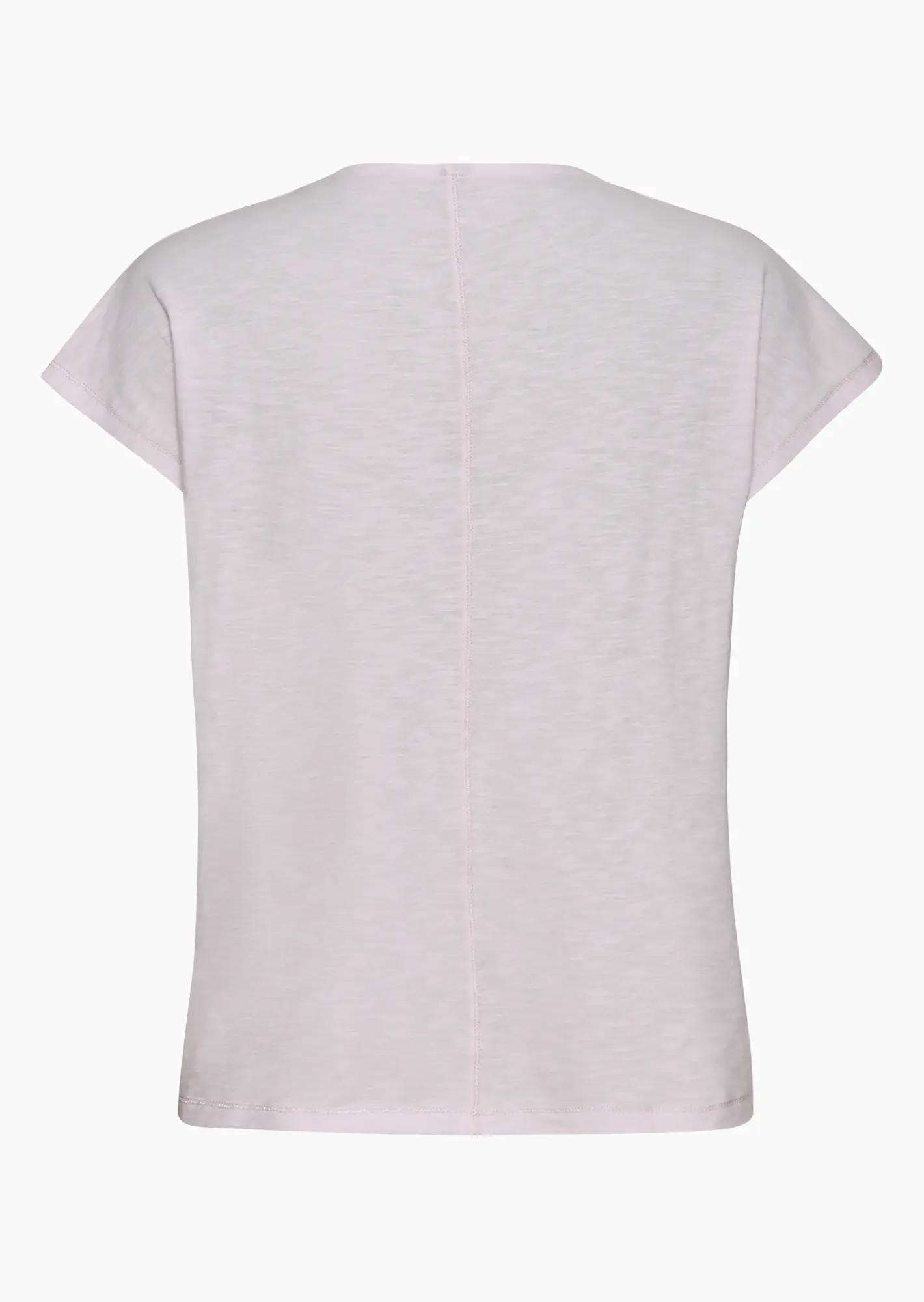 Shirt mit dekorativem Print & Ziersteinen, mandelblüte