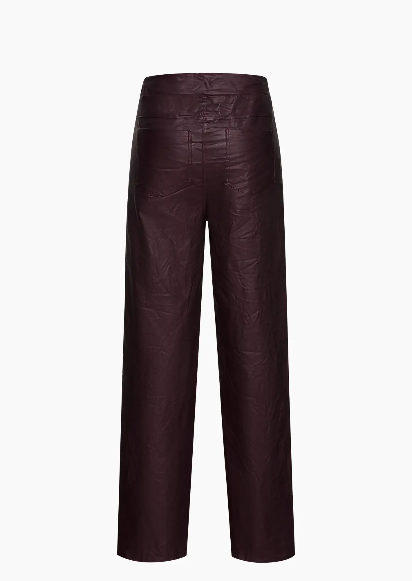Wide Leg Joggpants, burgund