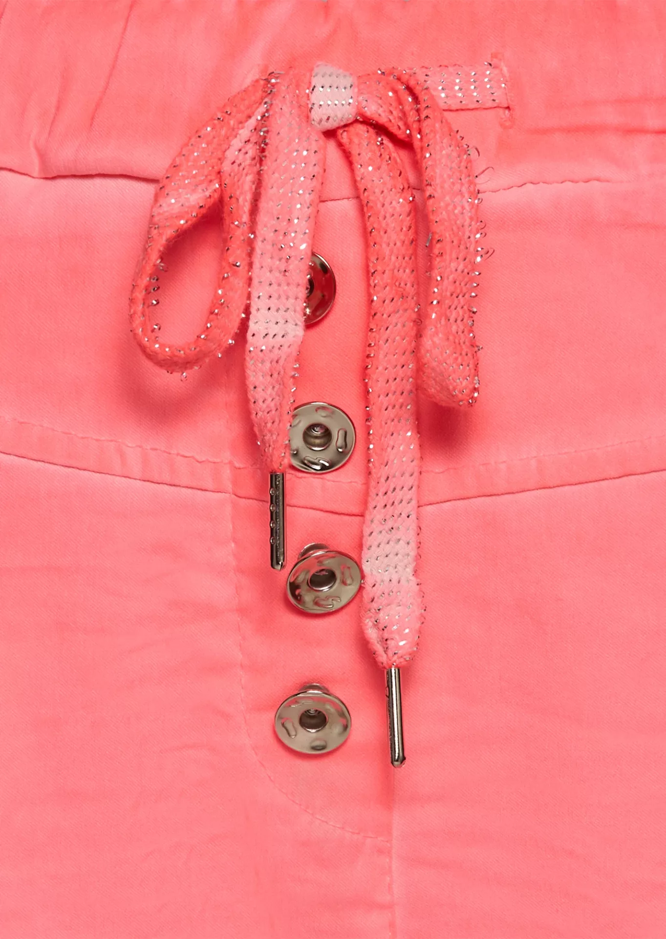 Capri-Joggpants, neon lobster
