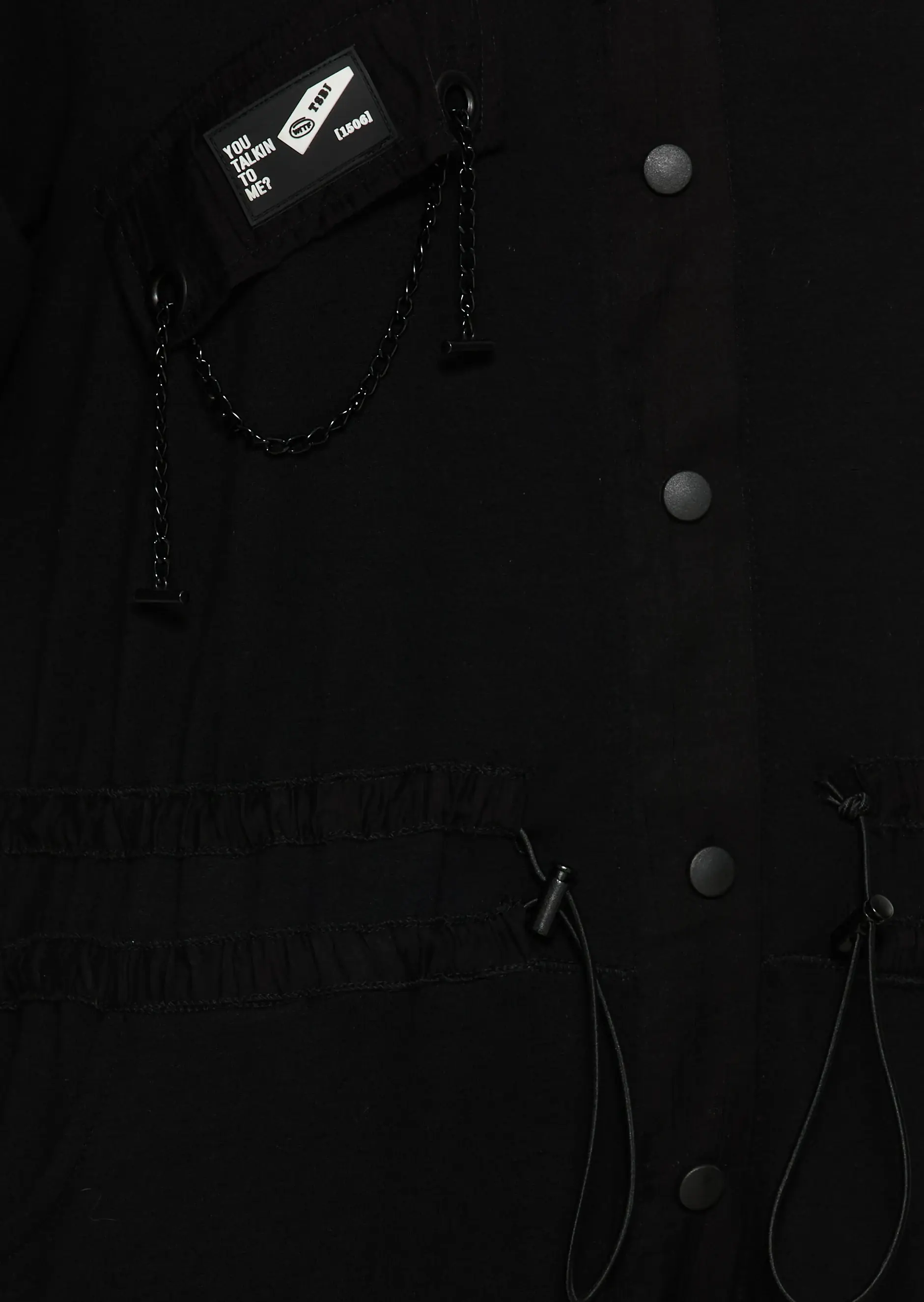 Jumpsuit mit Highlights, schwarz