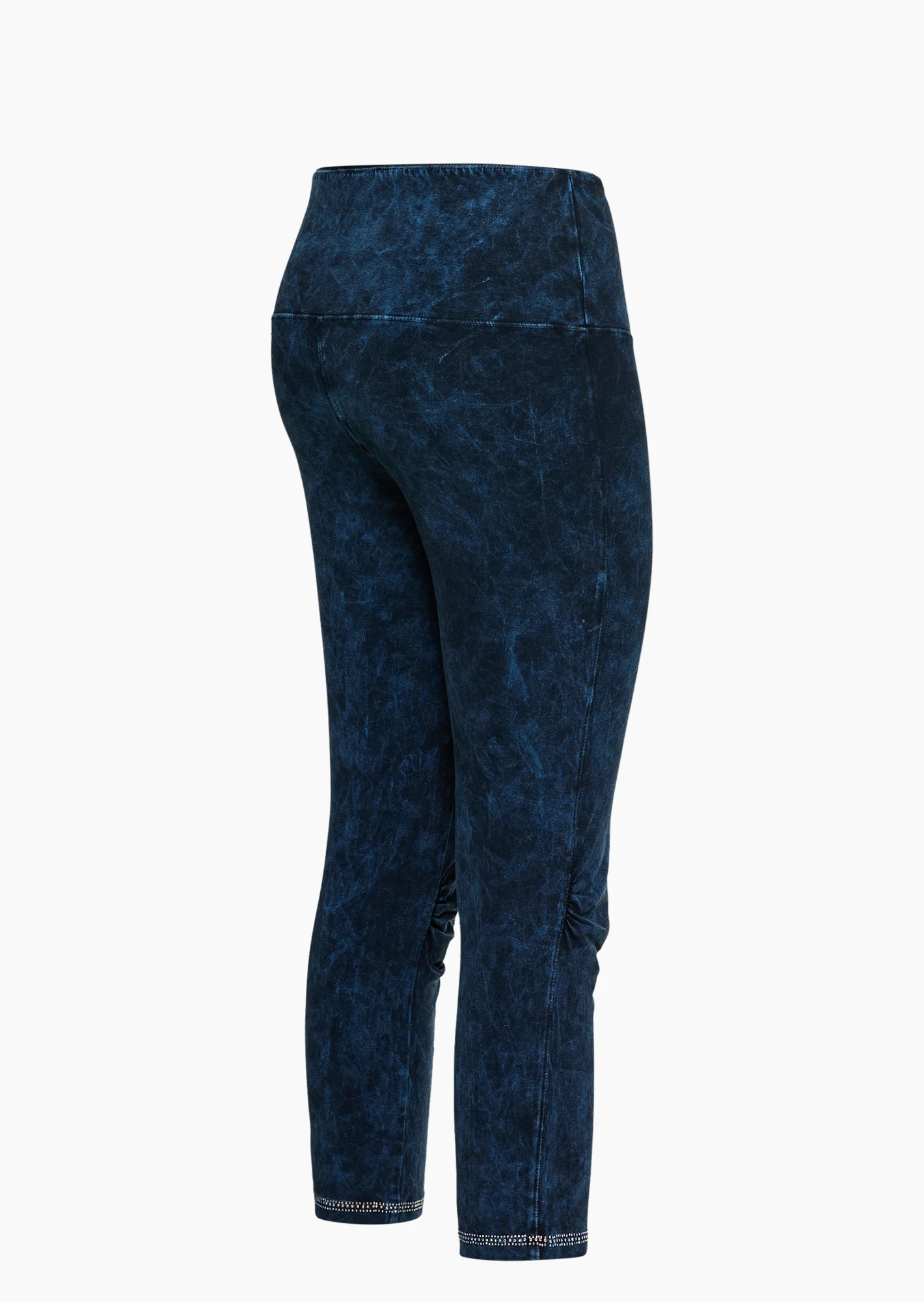 Capri-Leggings mit Ziersteinen, night