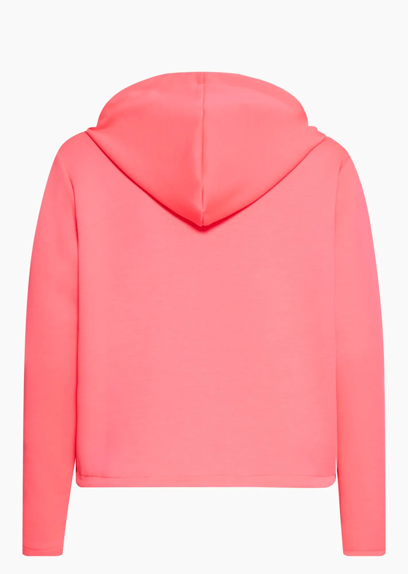 stylische Sweatjacke, neonpink