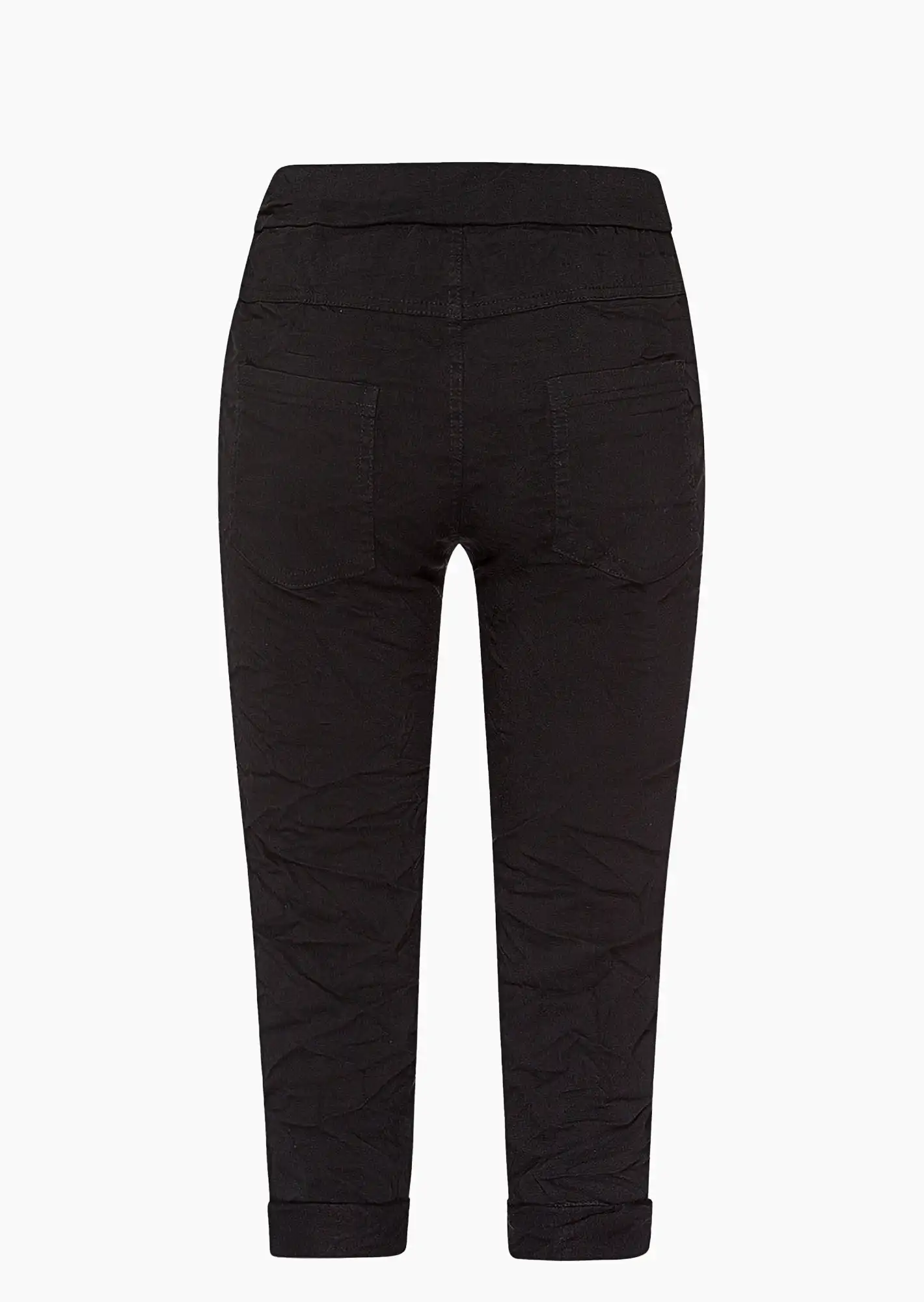 Capri-Joggpants, schwarz