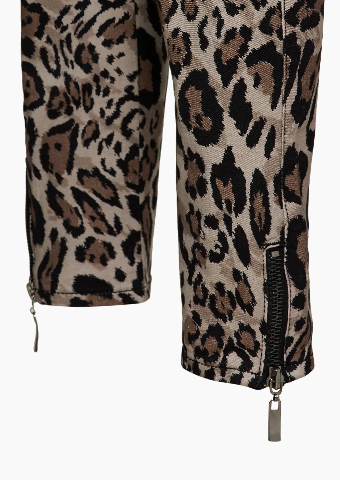 Hose im Leostyle, crema
