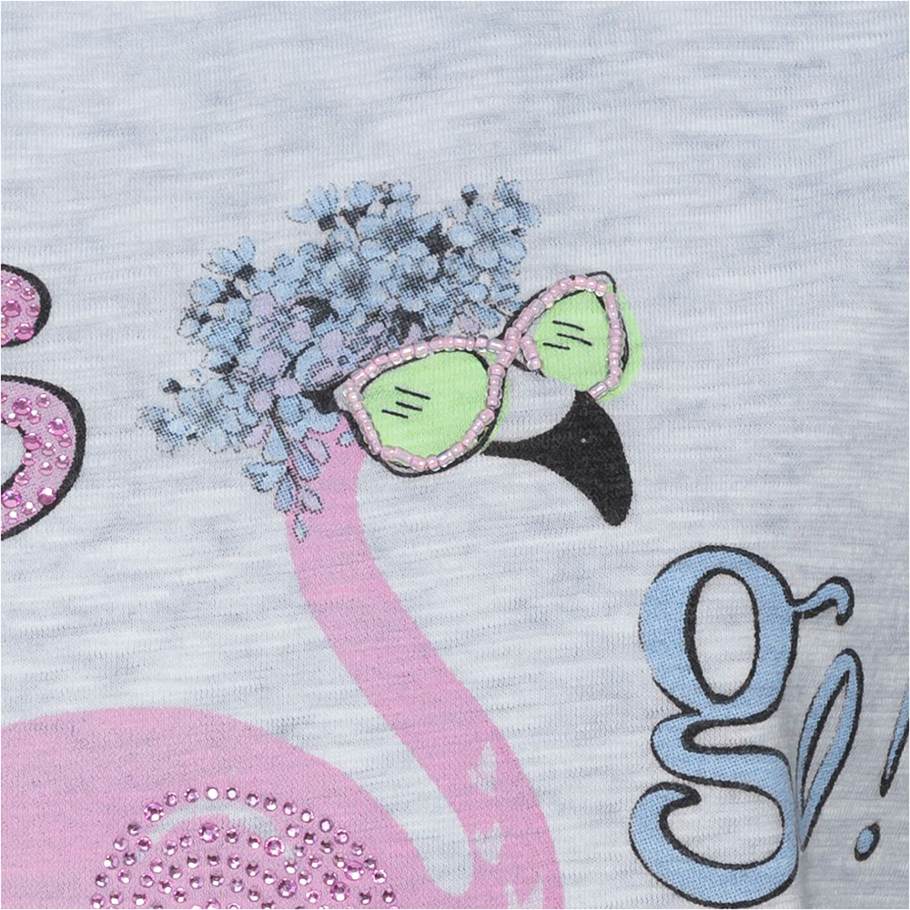 *ONLINE EXKLUSIV* Shirt mit Flamingo, eiskristall
