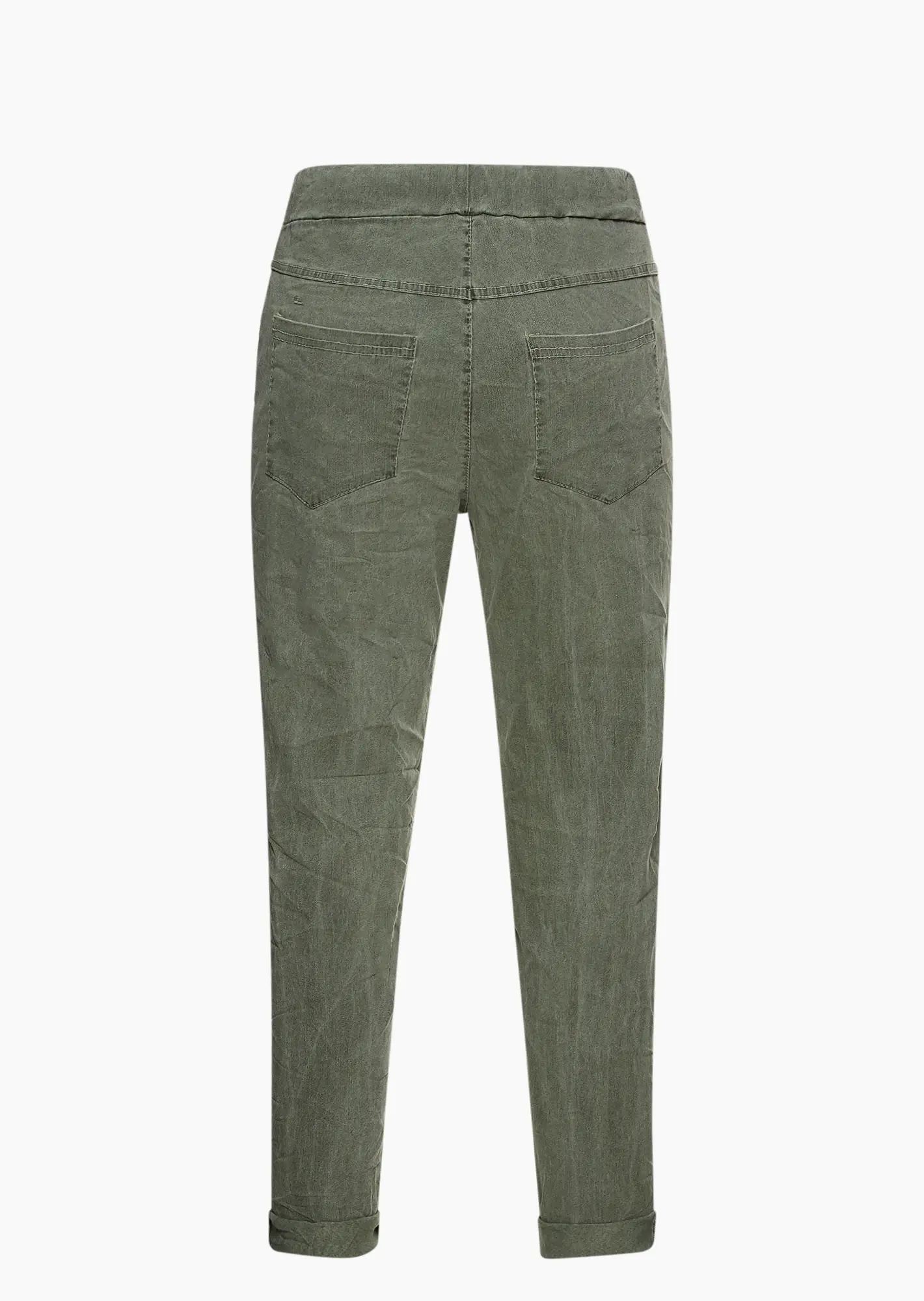 Joggpants mit Knöpfen, khaki