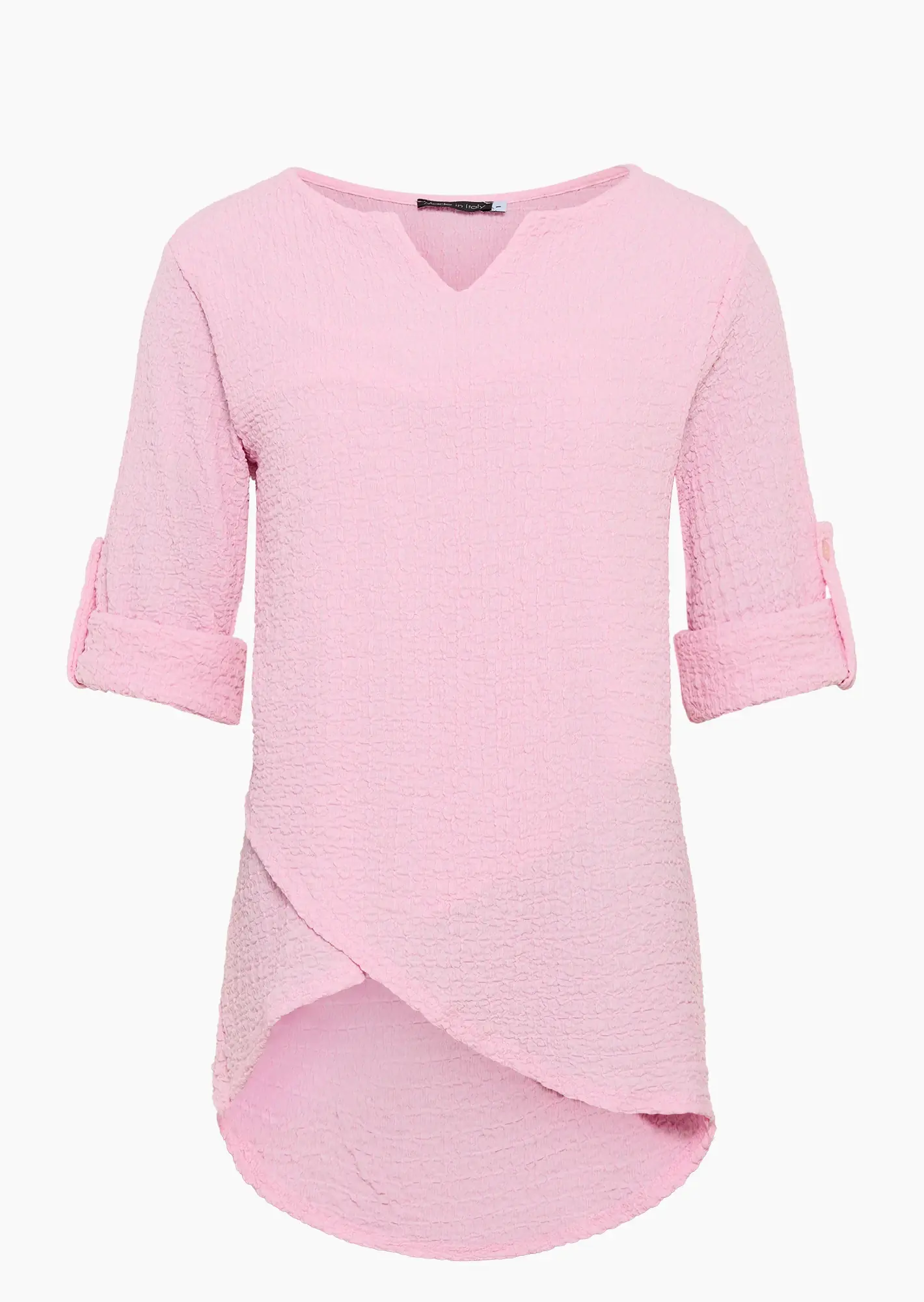 Bluse in Strukturstoff, mandelblüte