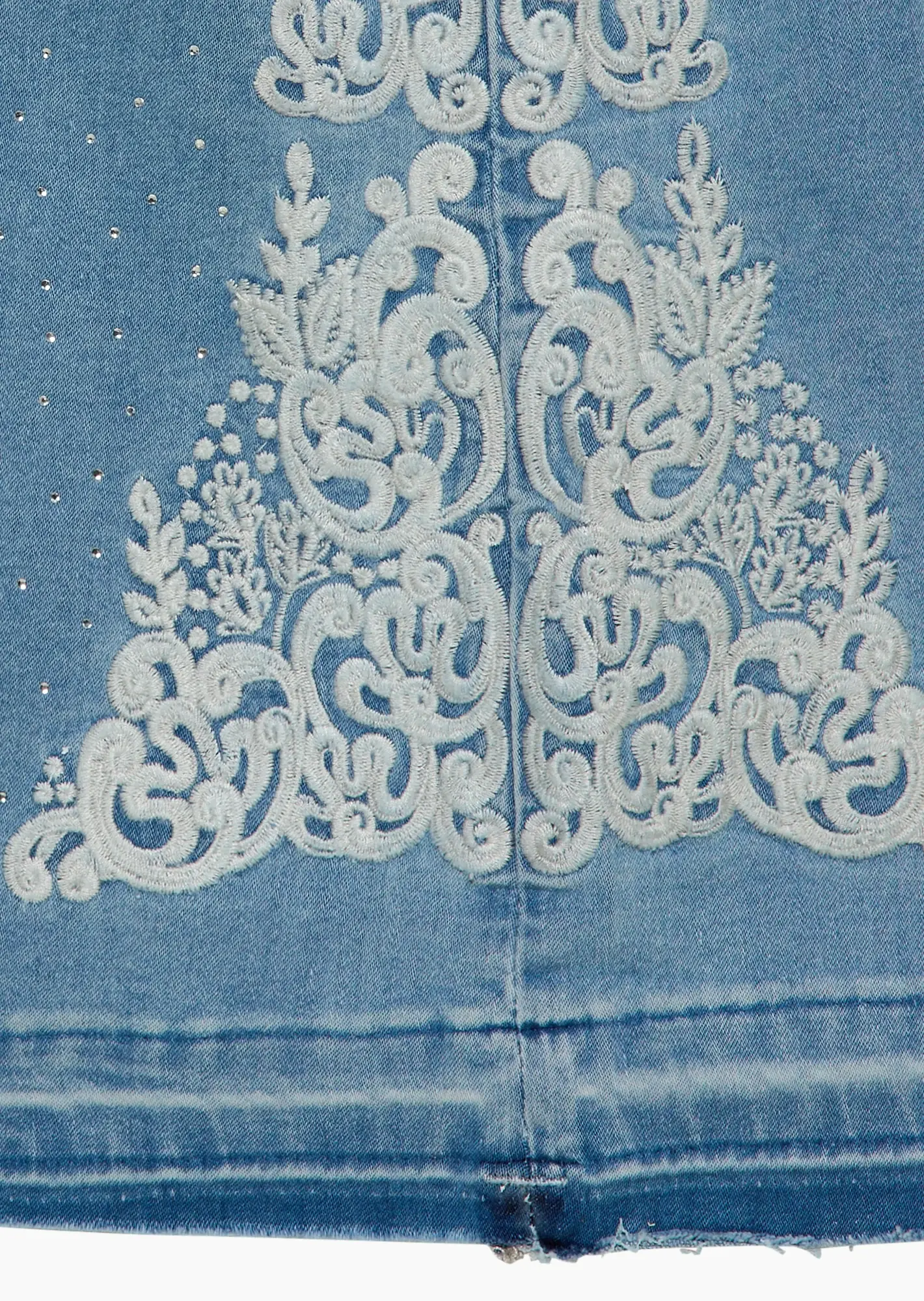 Jeggings im Bootcut-Style, light blue denim