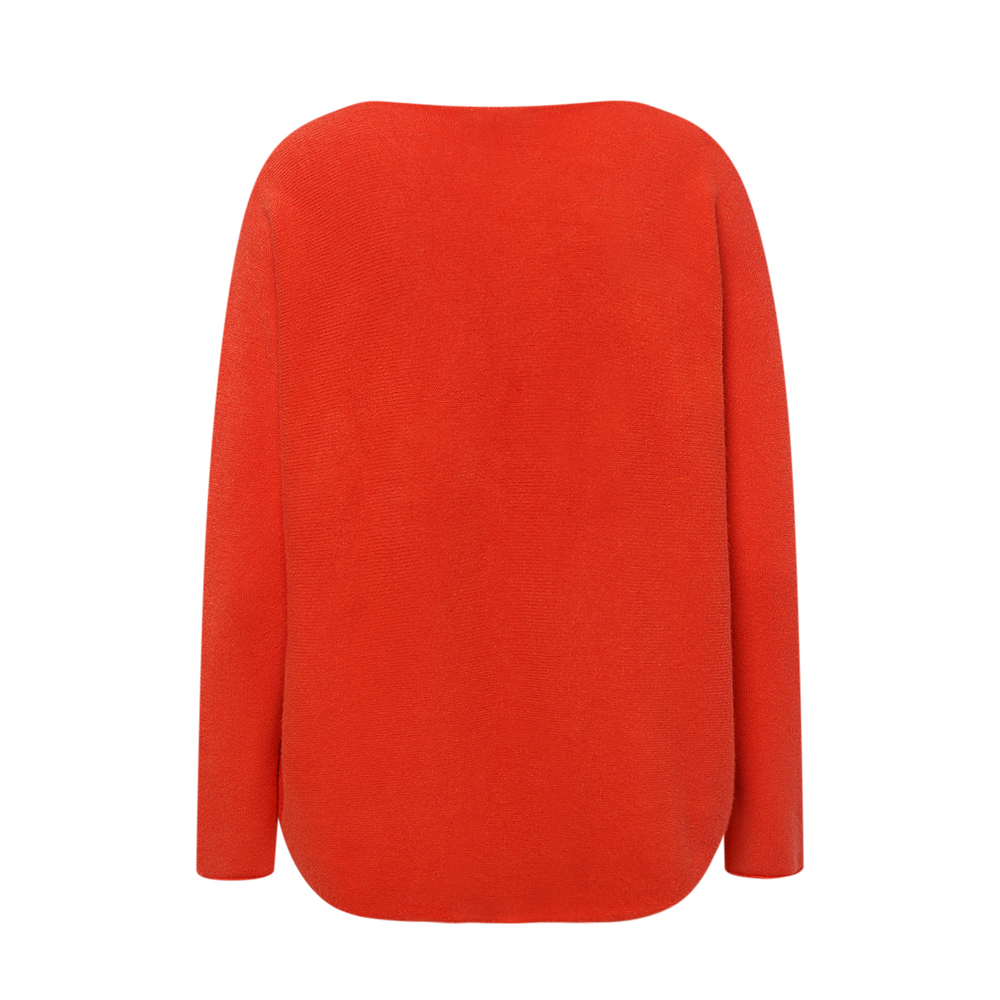 Strickpullover wundervoll, orange flash