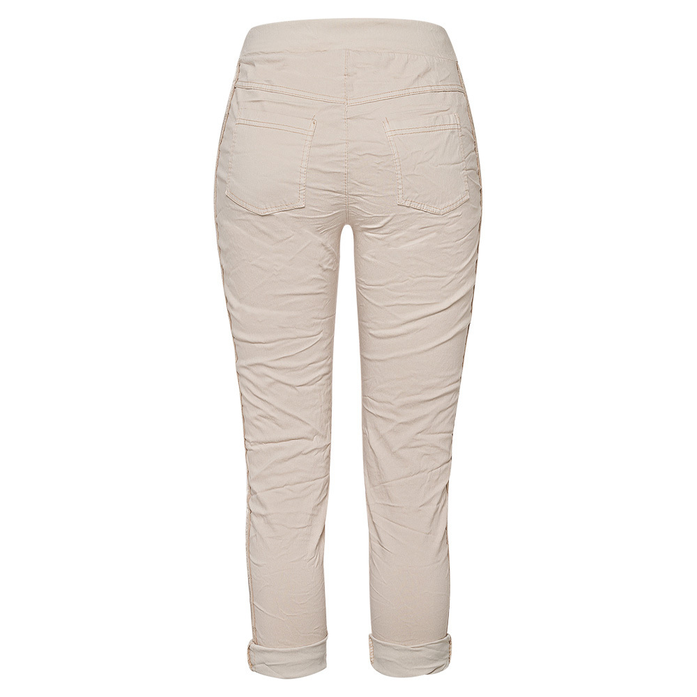 Joggpants mit Galonstreifen, sand