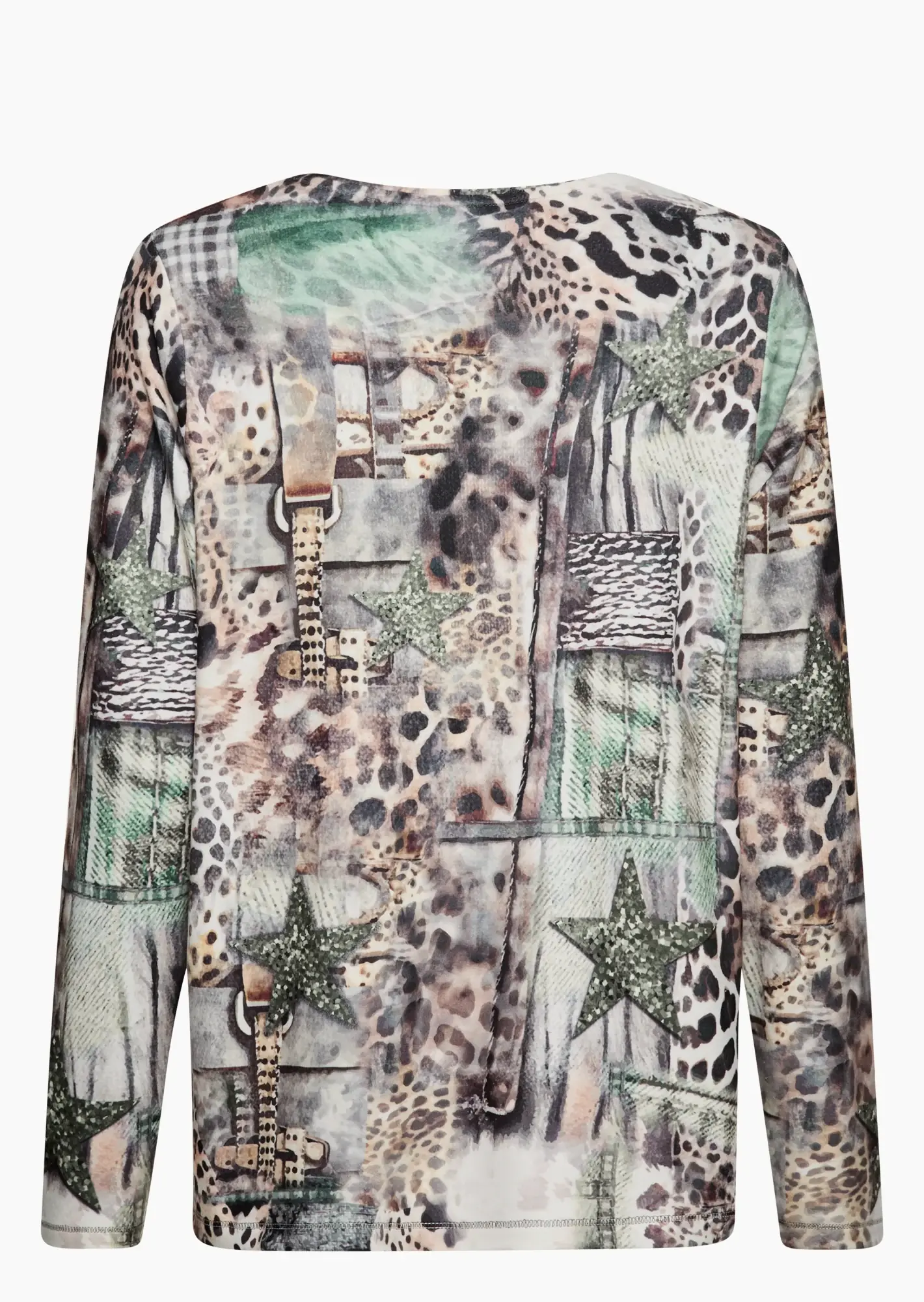 kuscheliges Shirt 'Wild', salbei