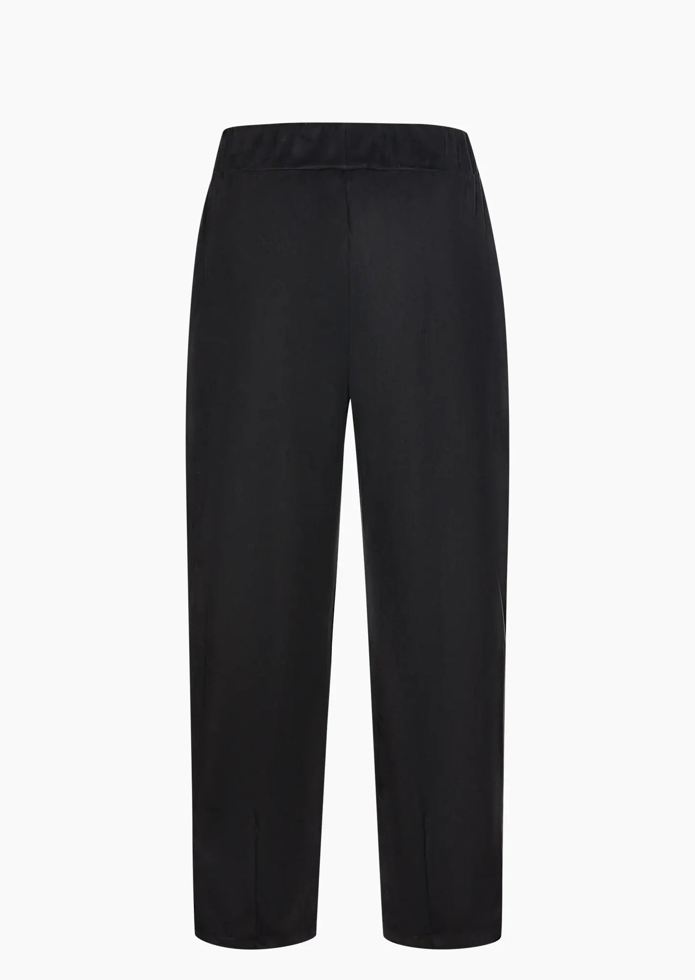 Pants mit Ziernähten, schwarz