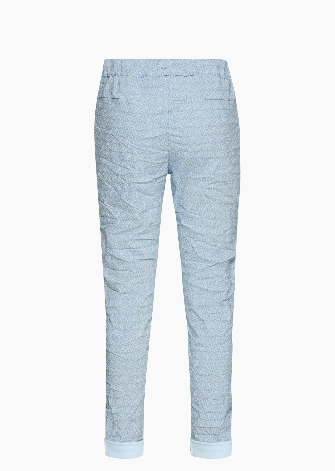 Joggpants im Alloverprint, eiskristall