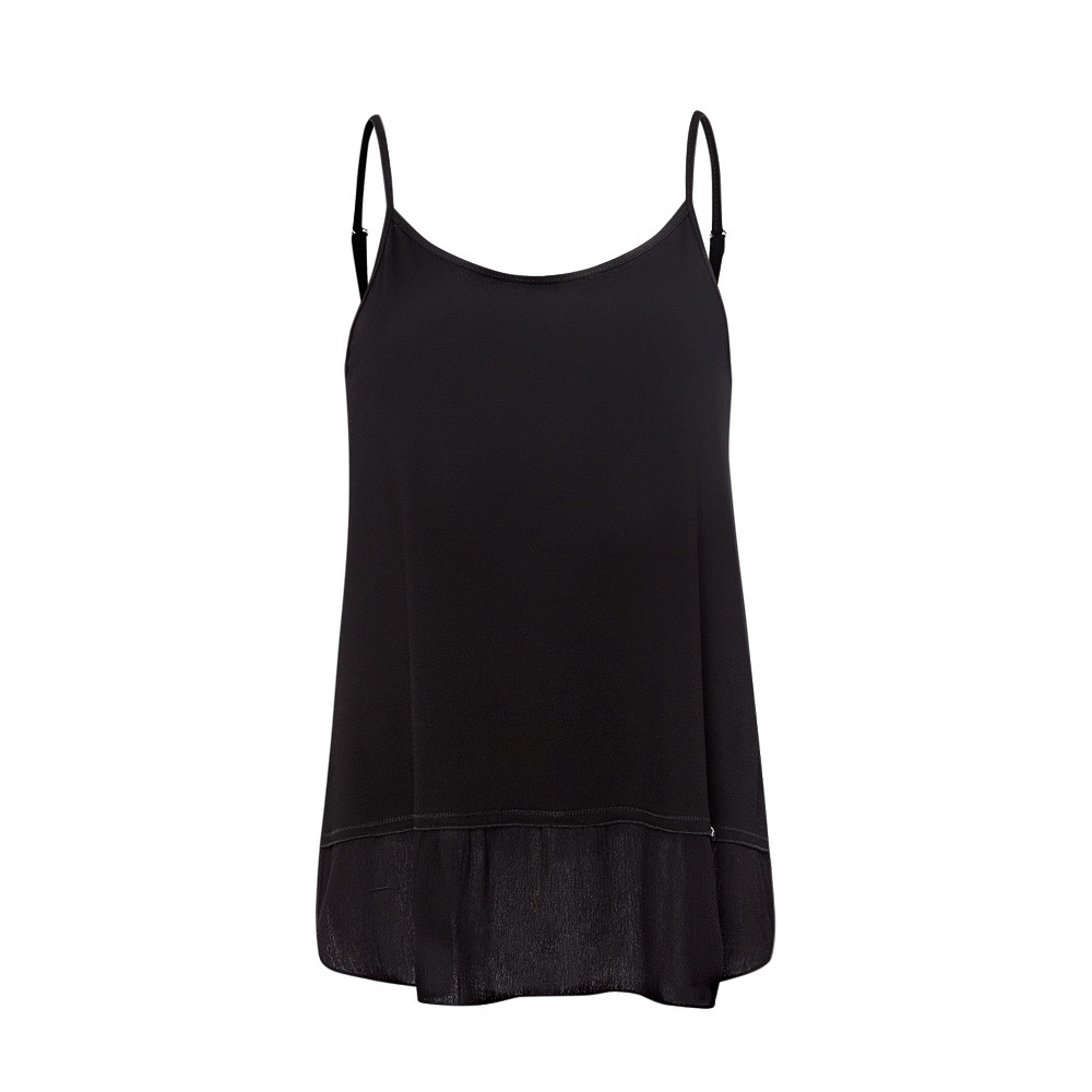 Basic Top SANNI, schwarz