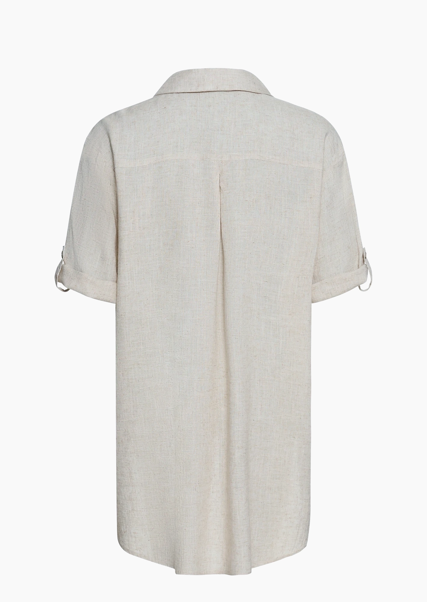 luftige Leinenmixbluse, sand-melange