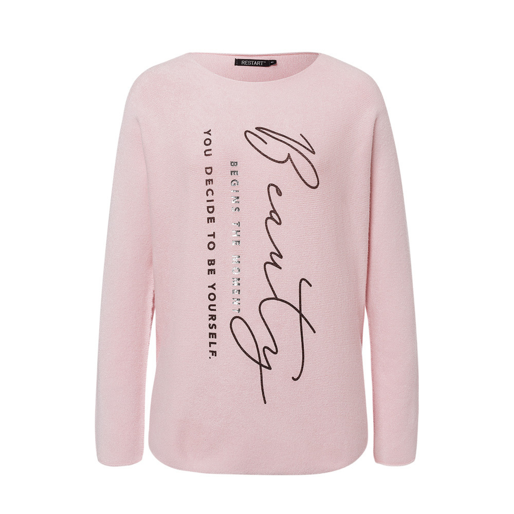 Strickpullover 'Beauty', rosenholz