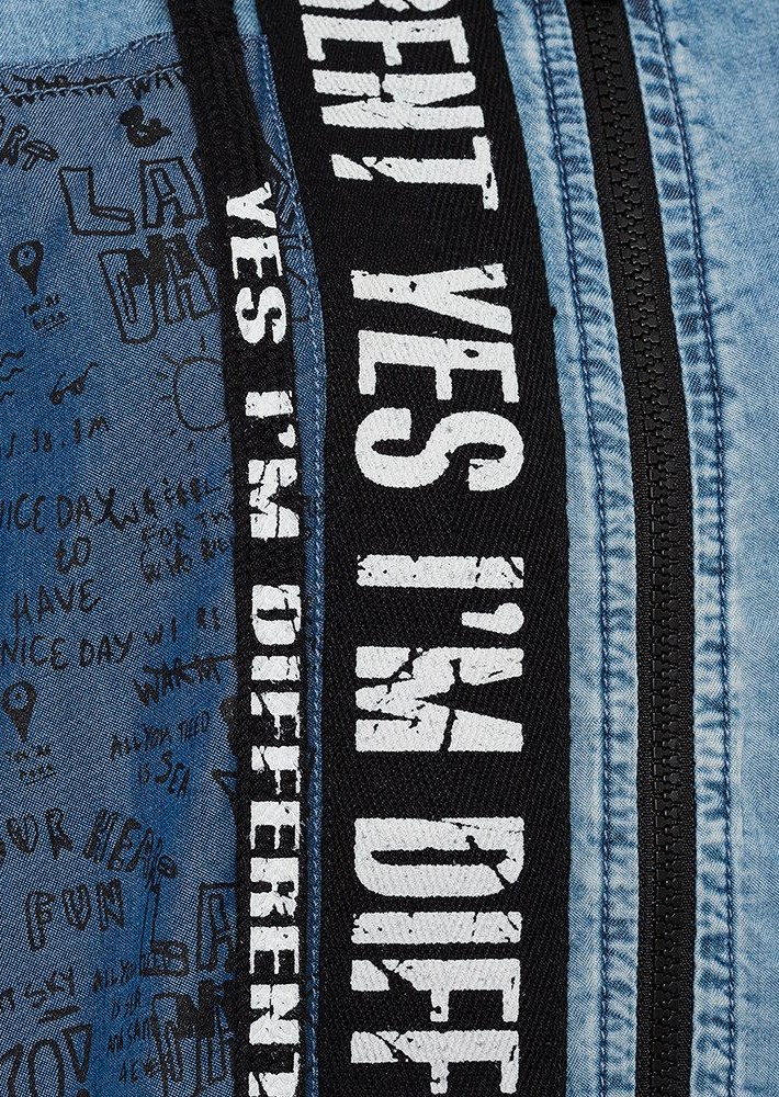Jeansjacke, light blue denim
