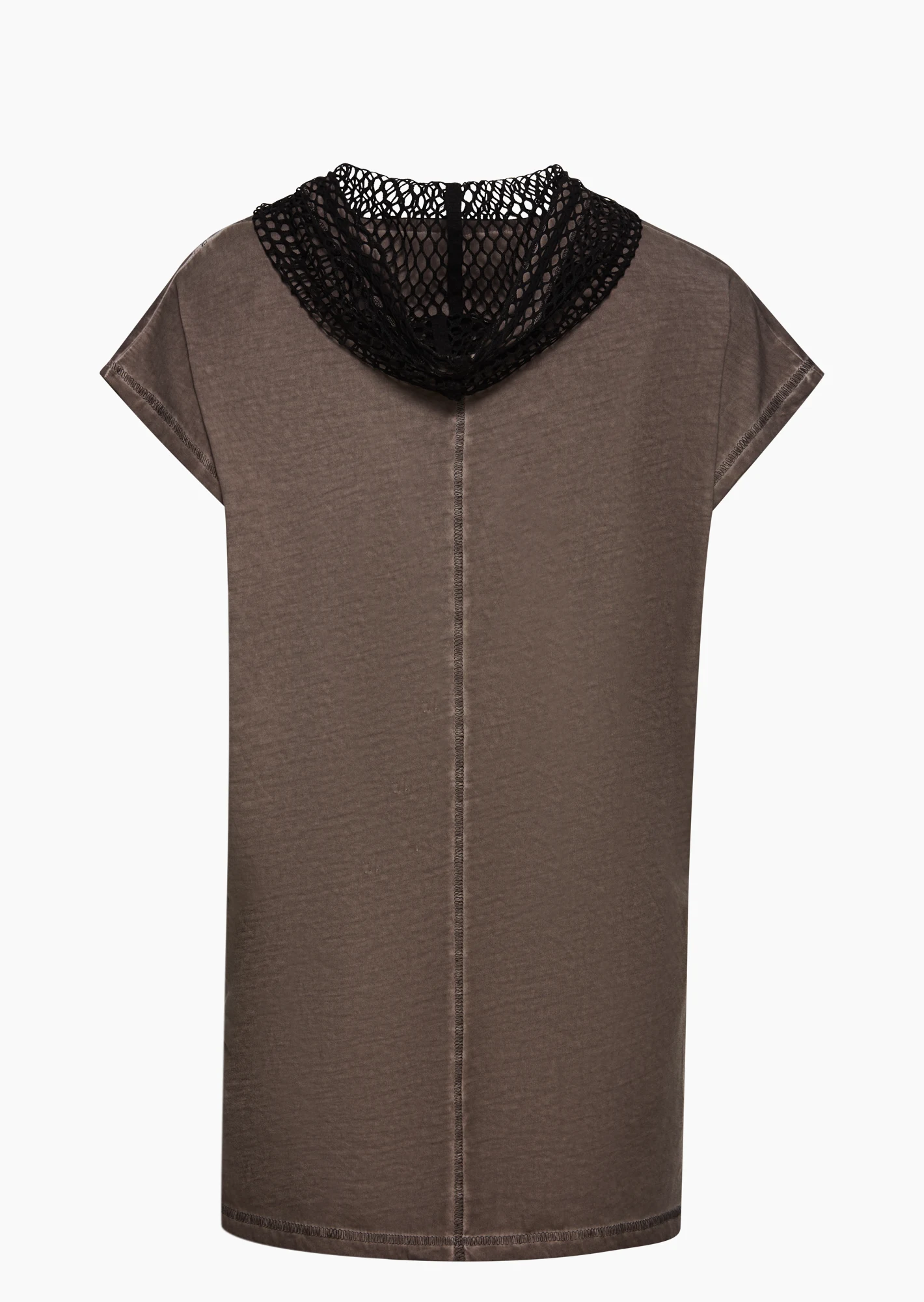 asymmetrisches Shirt, taupe