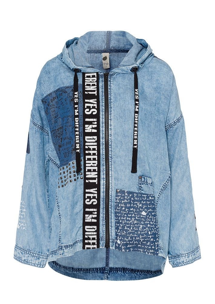 Jeansjacke, light blue denim