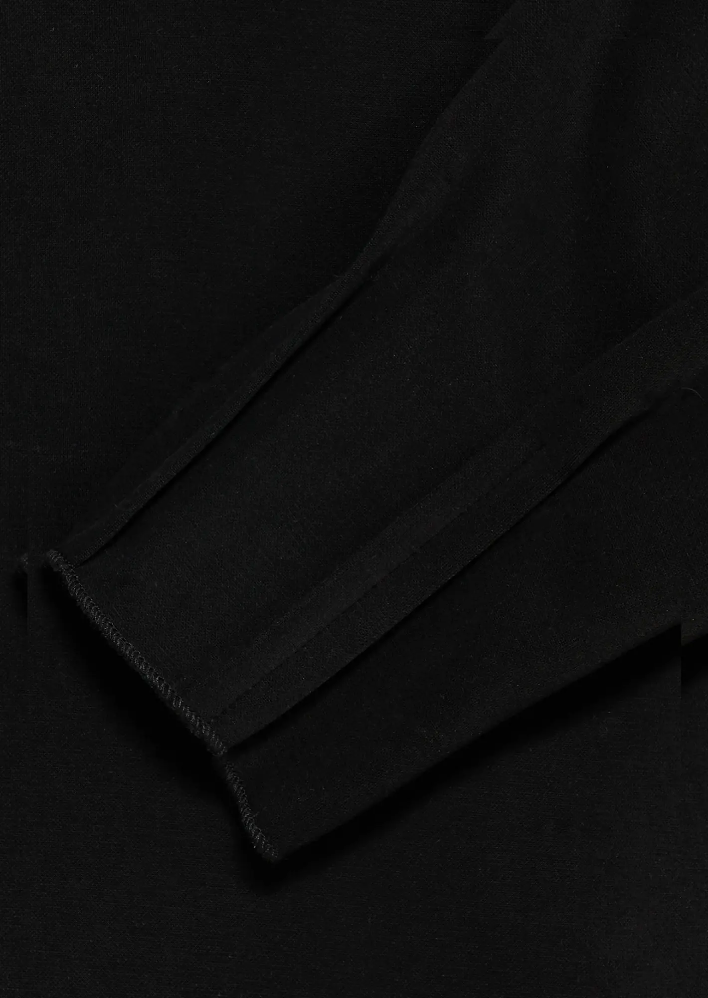 stylische Sweatjacke, schwarz