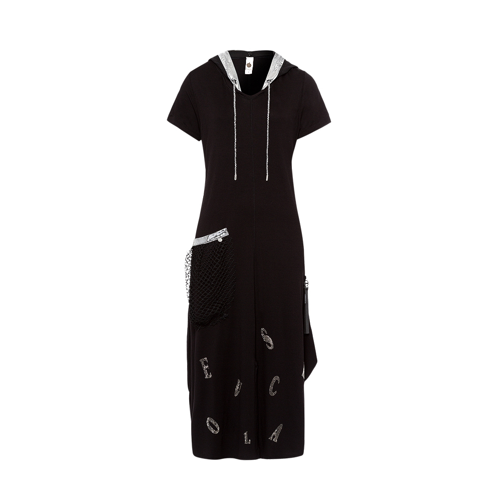 Kleid, schwarz