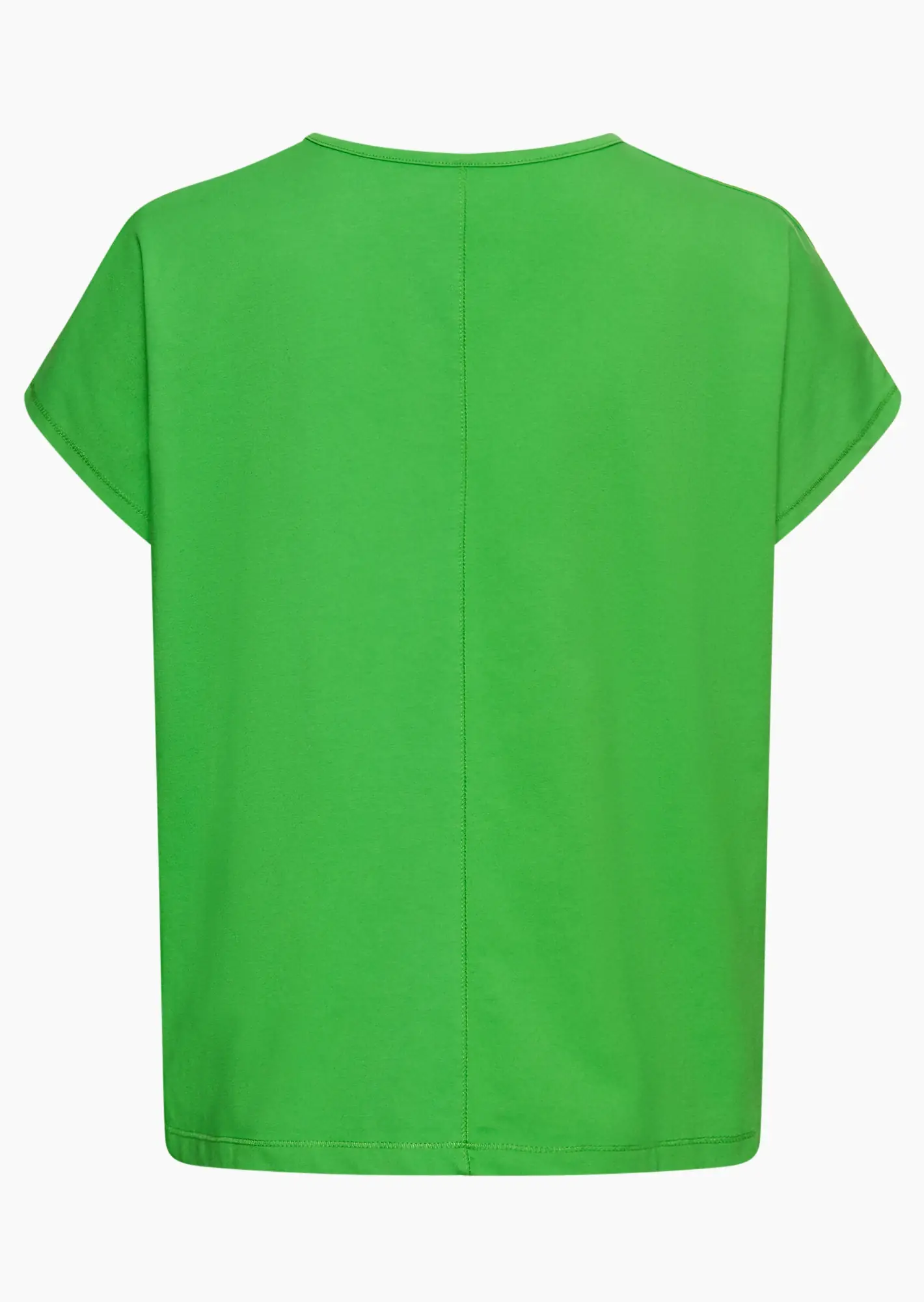 Shirt mit Lettering, grün