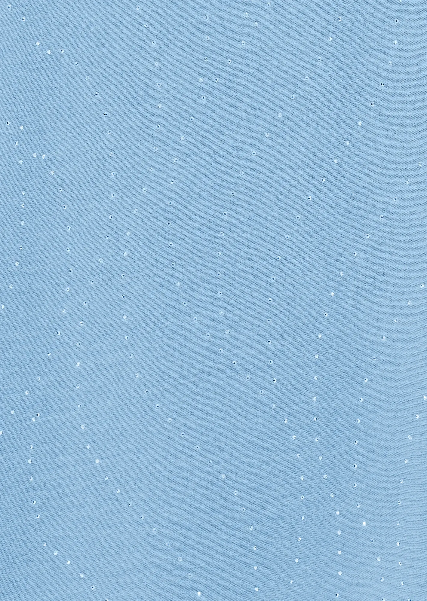 Bluse mit Ziersteinmuster, eiskristall