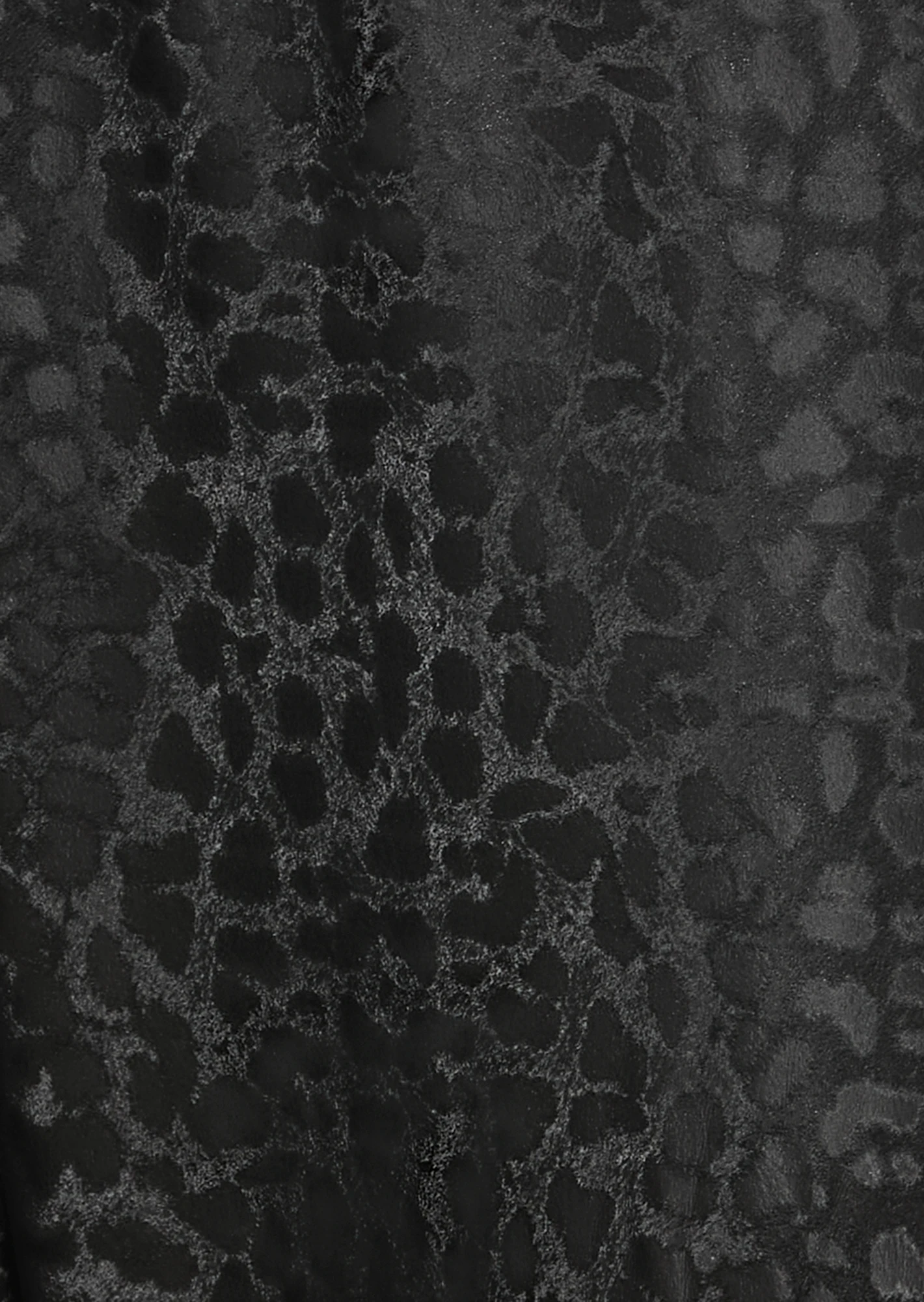 Leggings im Animalprint, schwarz