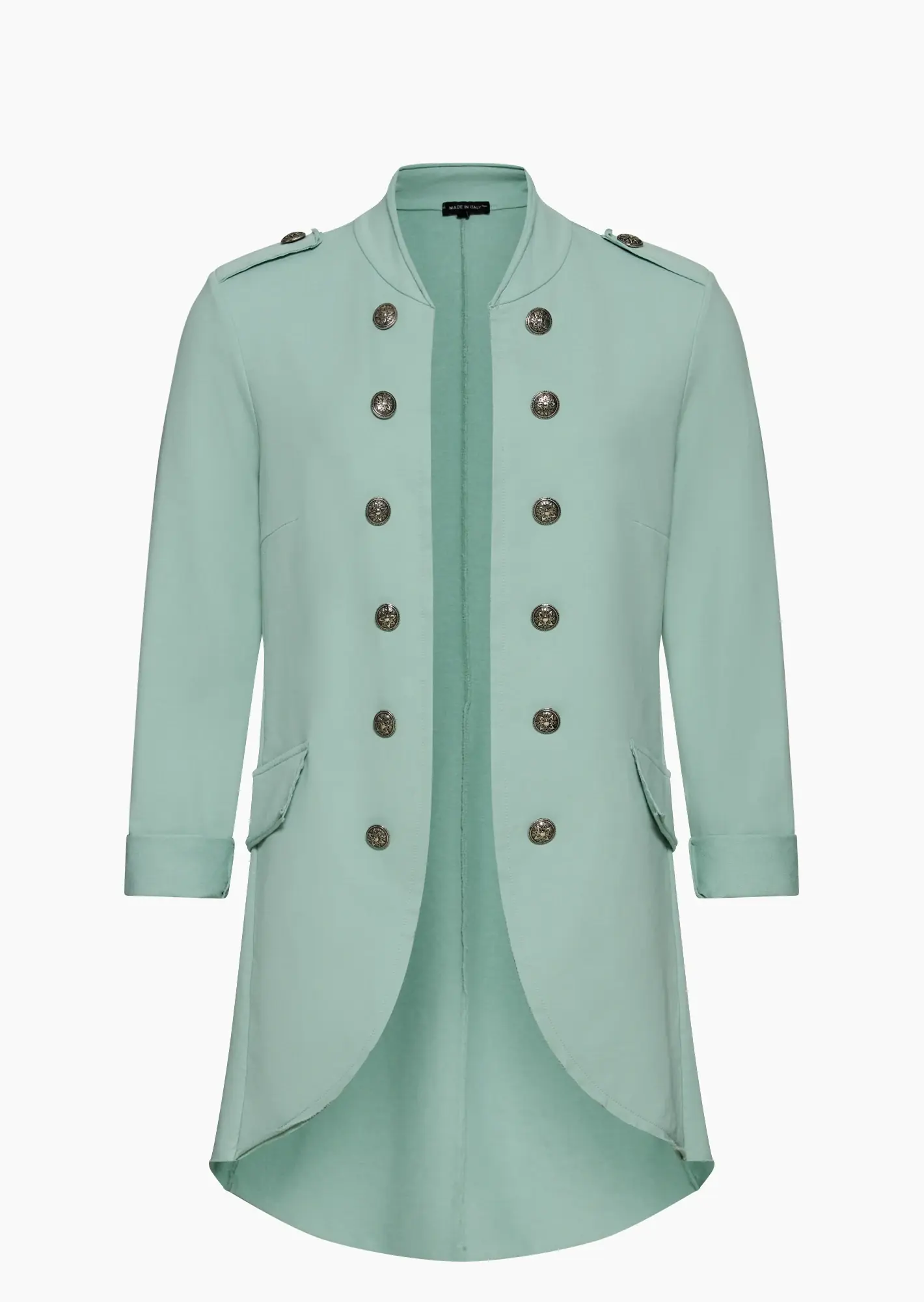Blazer im Military-Style, misty green